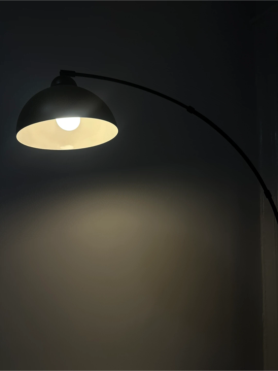 Black Arc Floor Lamp - photo 2