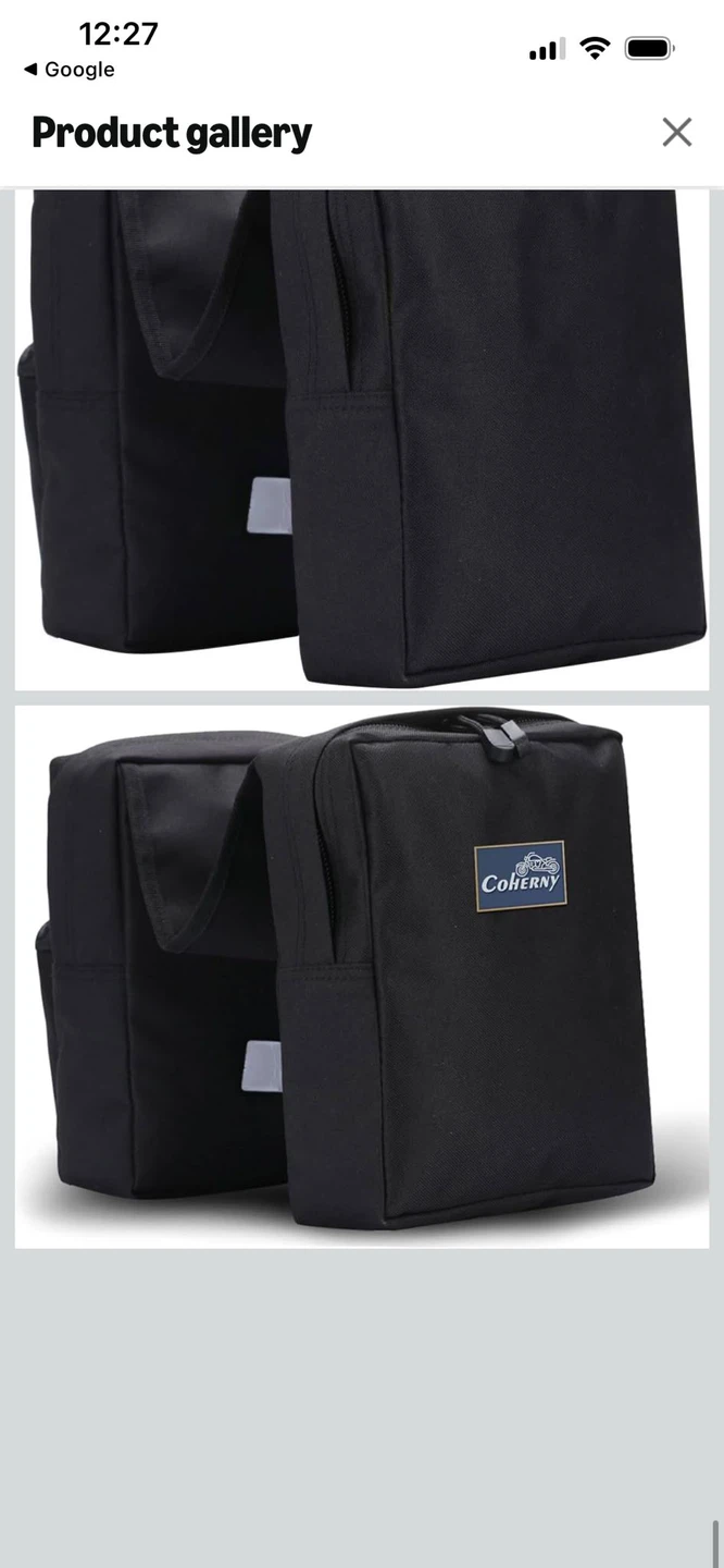 New -Coherny Motorcycle Saddle Bags - photo 3