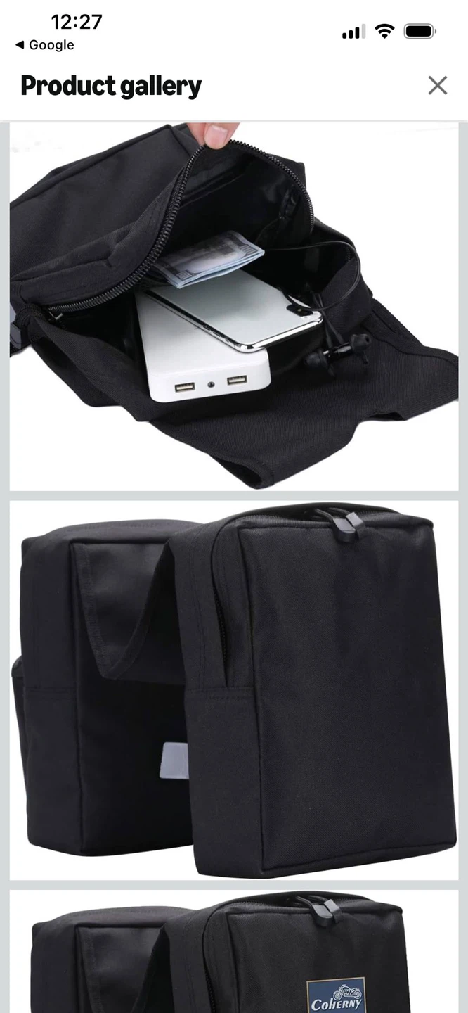 New -Coherny Motorcycle Saddle Bags - photo 5