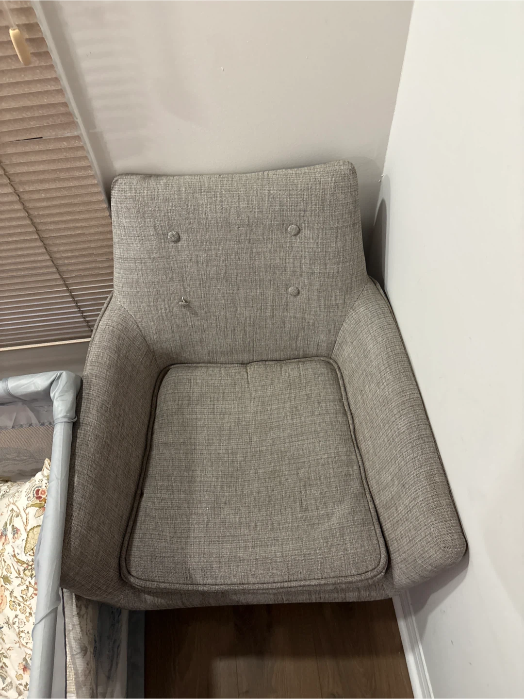 Grey Accent Chair - photo 2