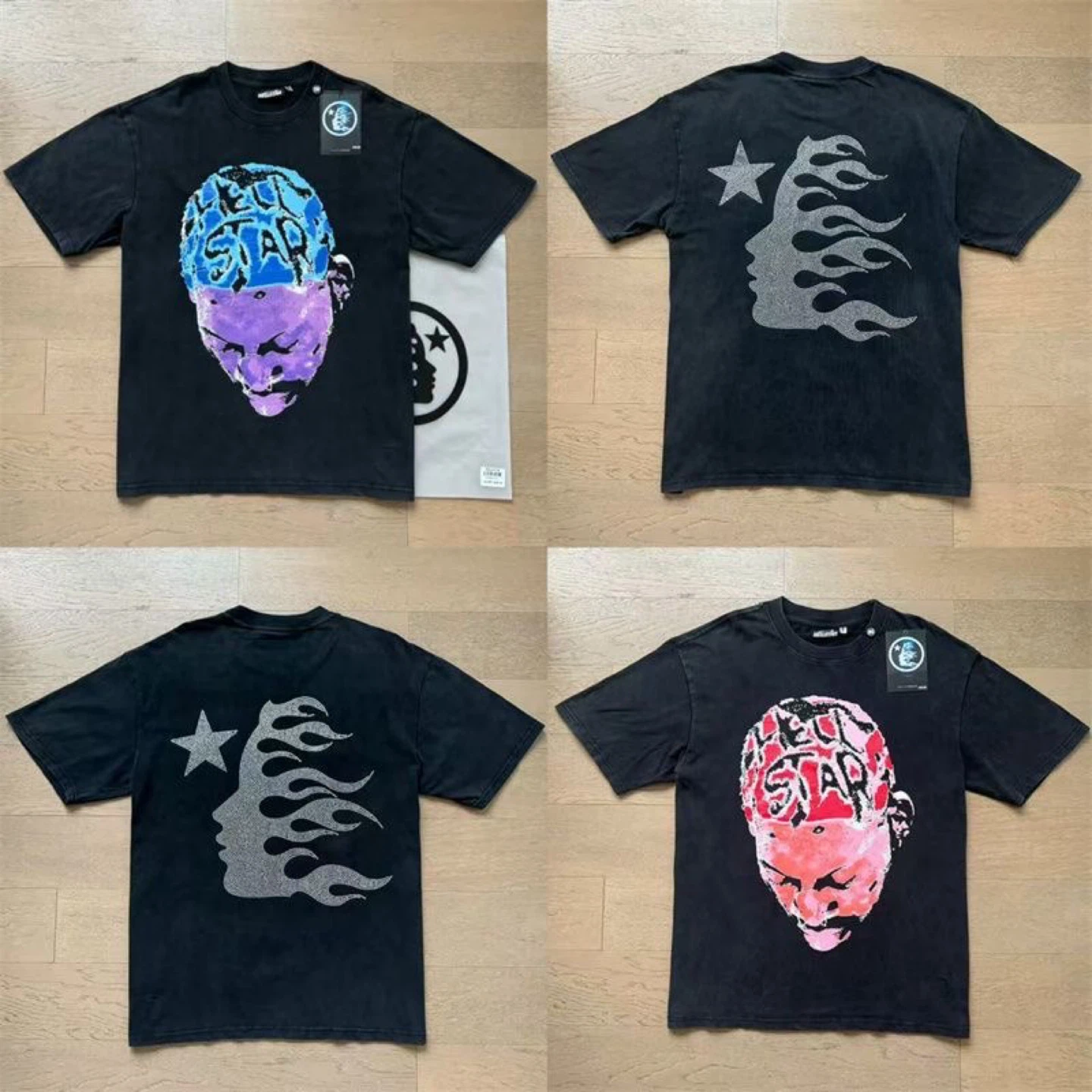 Brand New Hellstar T-Shirt Rhinestone