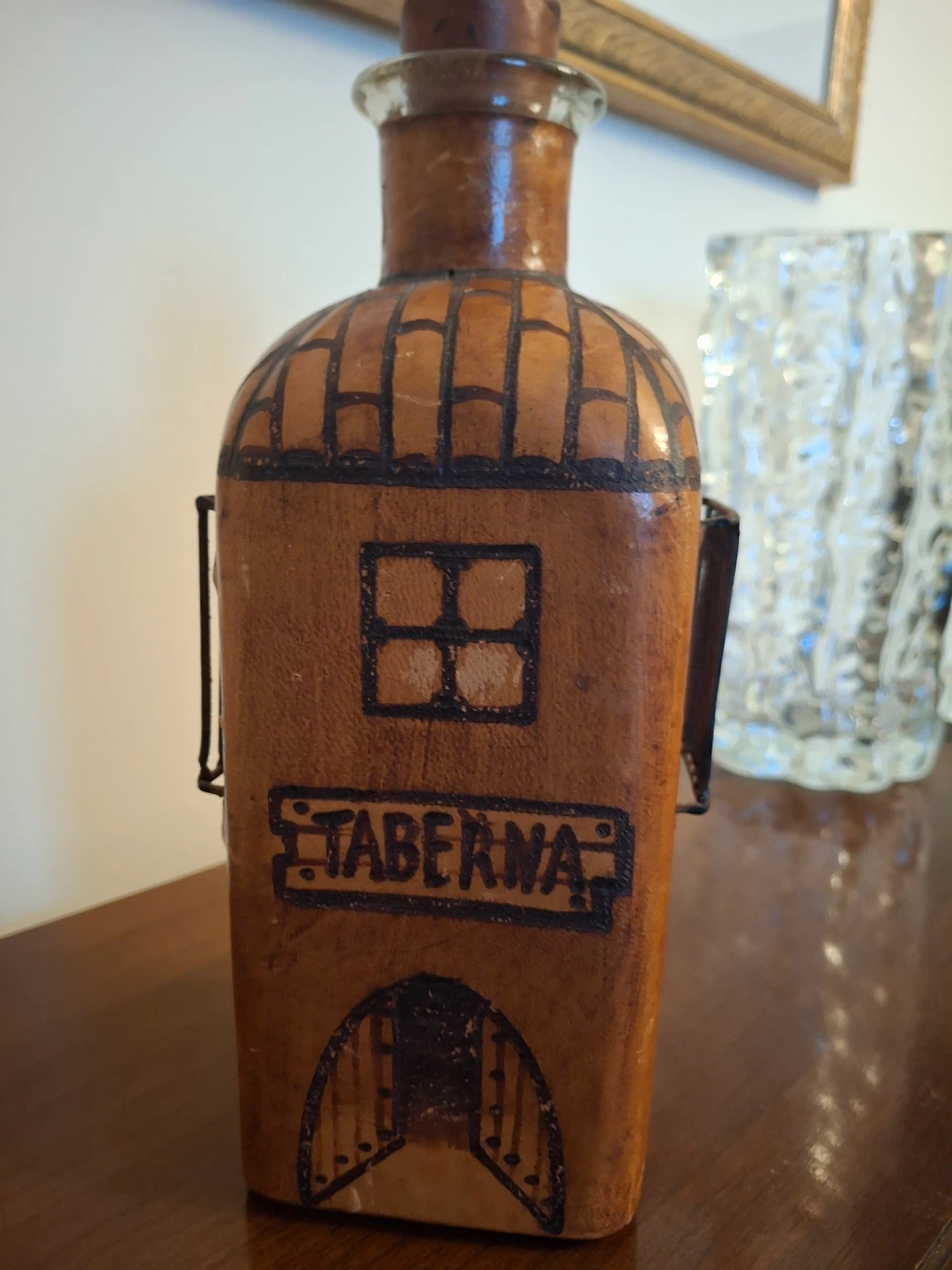 Decorative “Taberna” decanter with metal accents - photo 4
