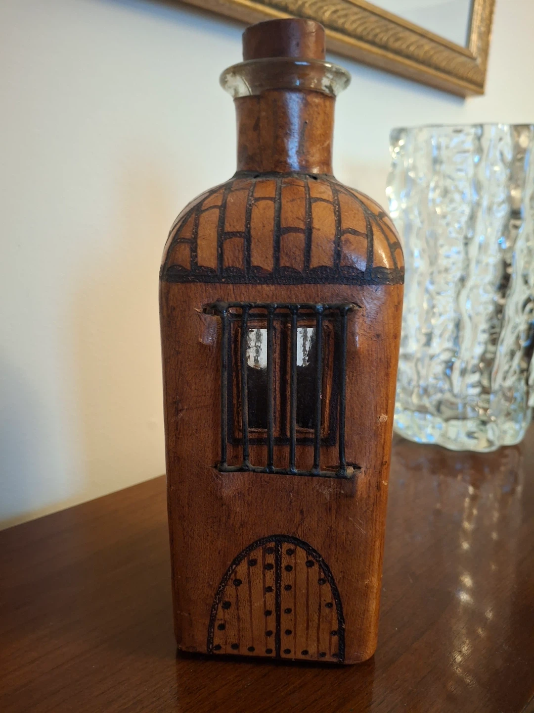Decorative “Taberna” decanter with metal accents - photo 2