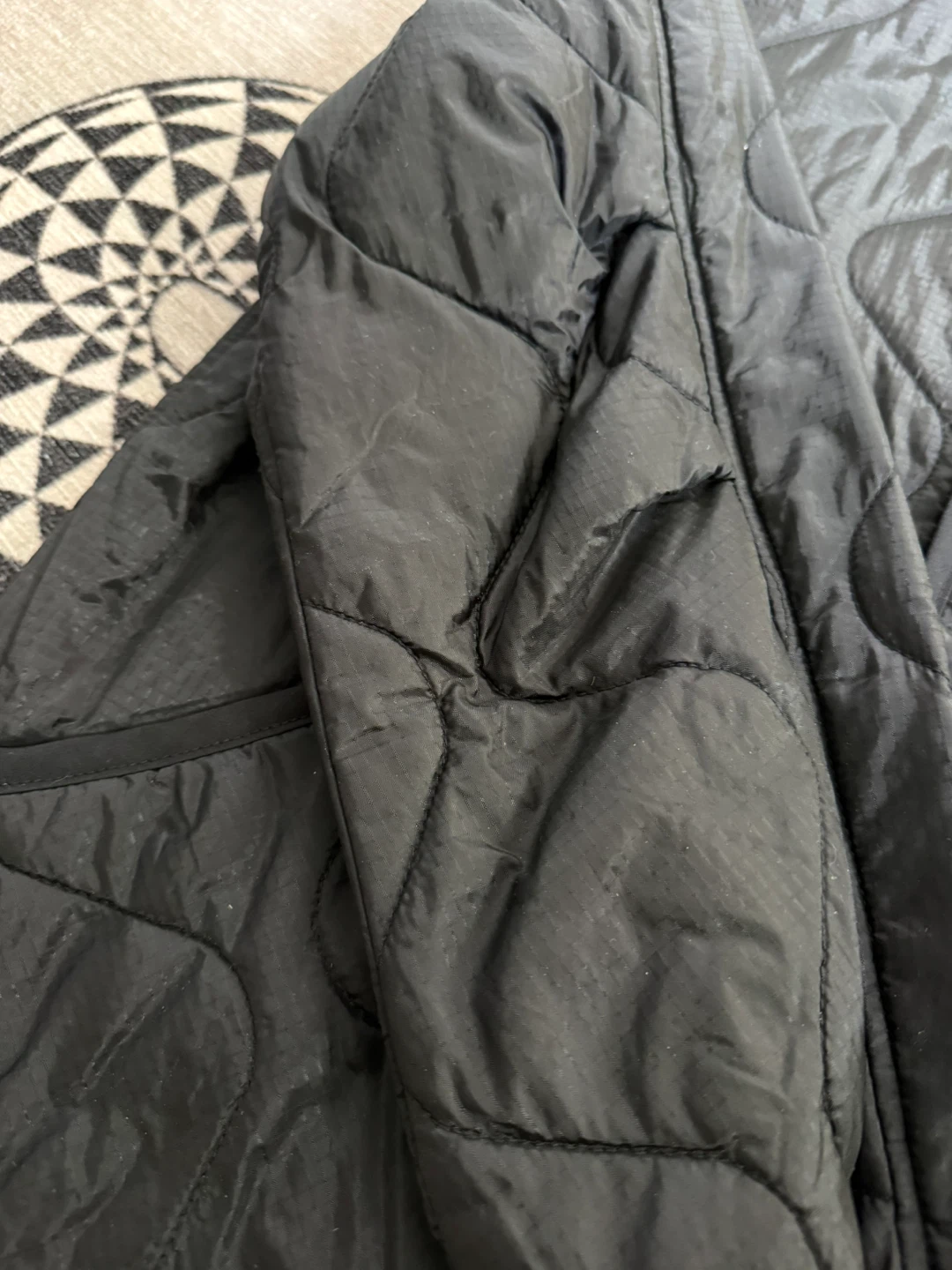 Alpha Industries Black Quilted Liner Jacket - photo 2