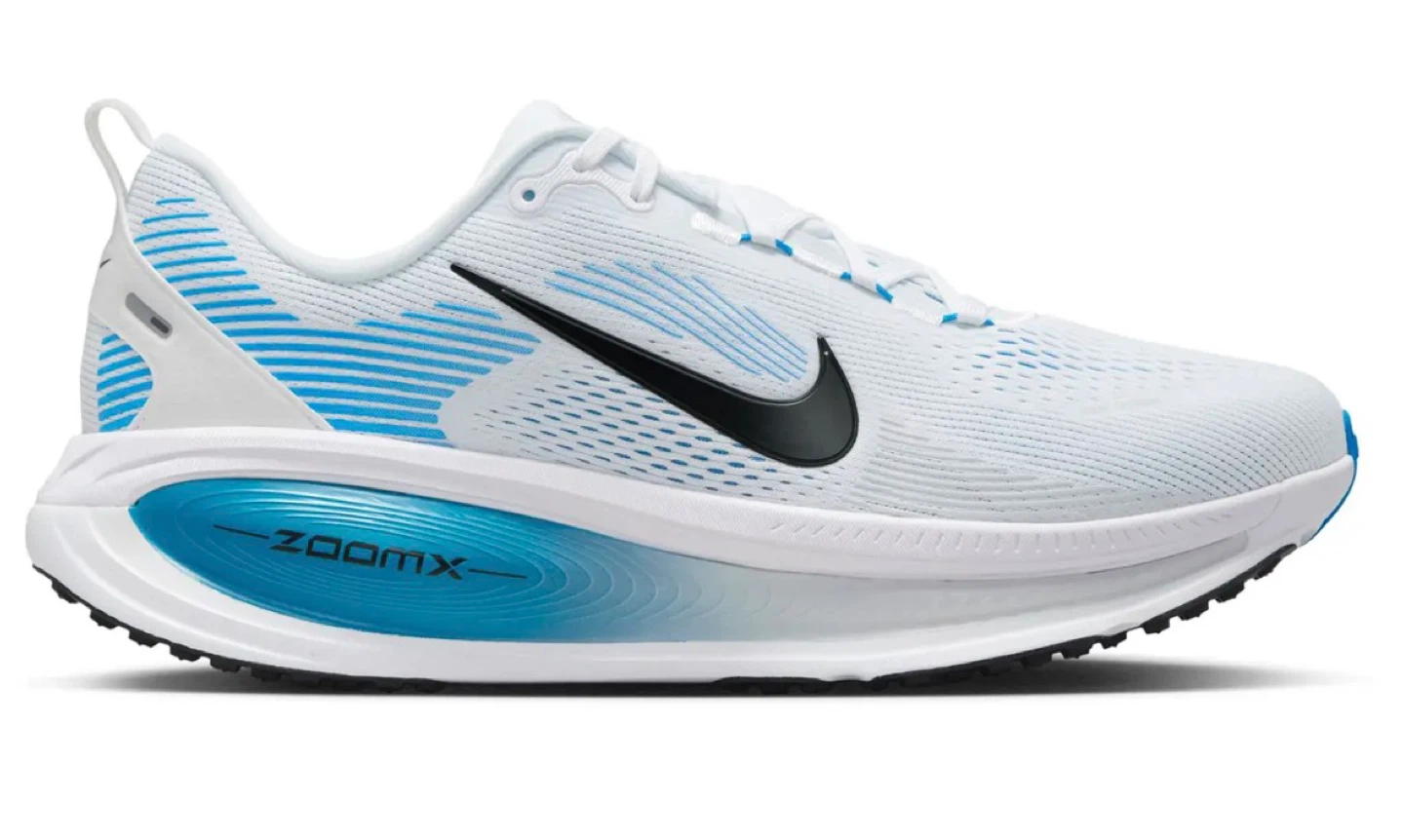 Nike Vomero 18 Running Shoes - White/Black-Blue - photo 3