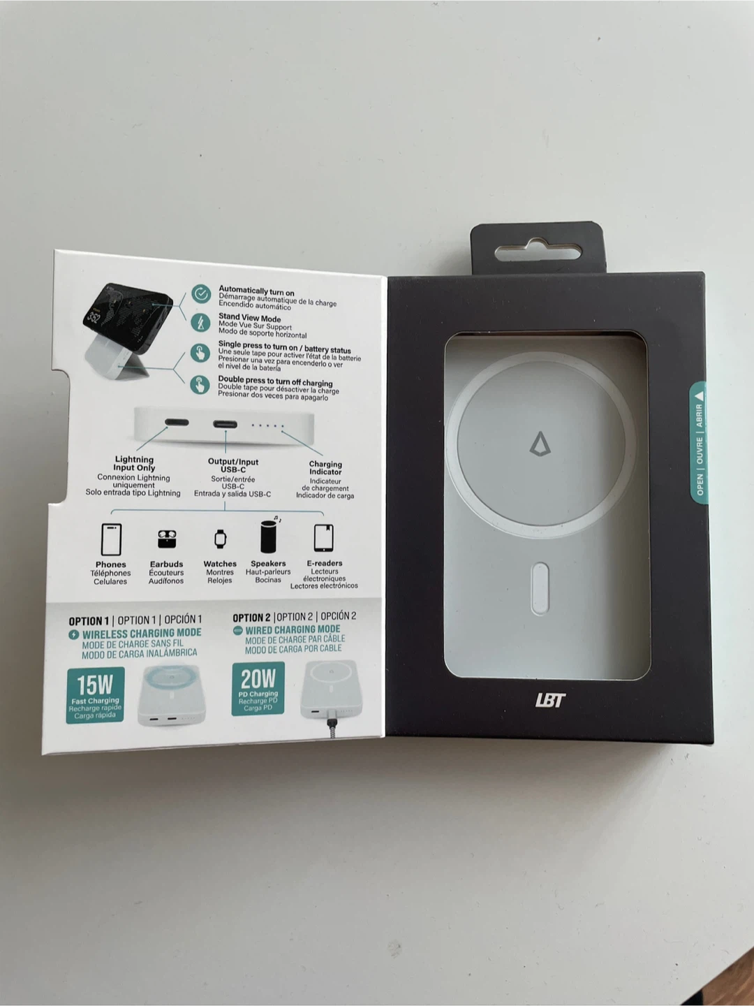 New**LBT Magnetic Charging Powerbank - 5000mAh - photo 4