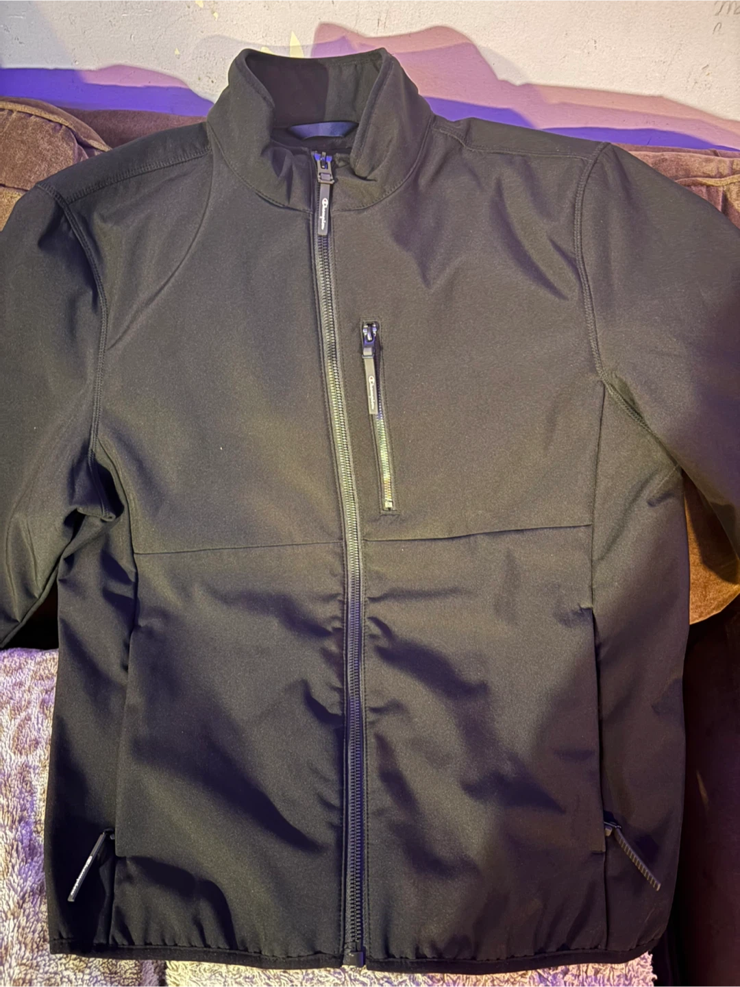 Champion Softshell Jacket Men's Medium Black