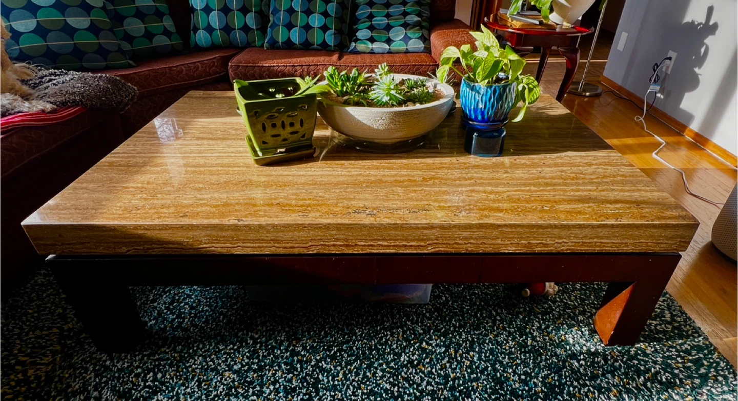 Solid Marble Coffee Table | Statement Luxury Piece - photo 3