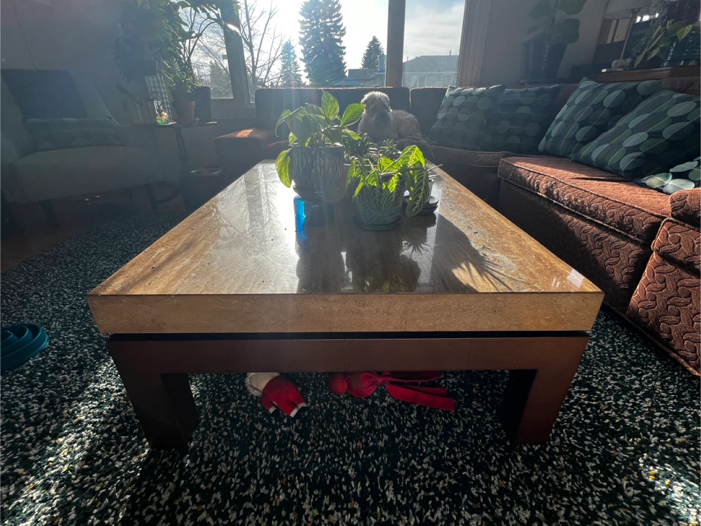 Solid Marble Coffee Table | Statement Luxury Piece - photo 4