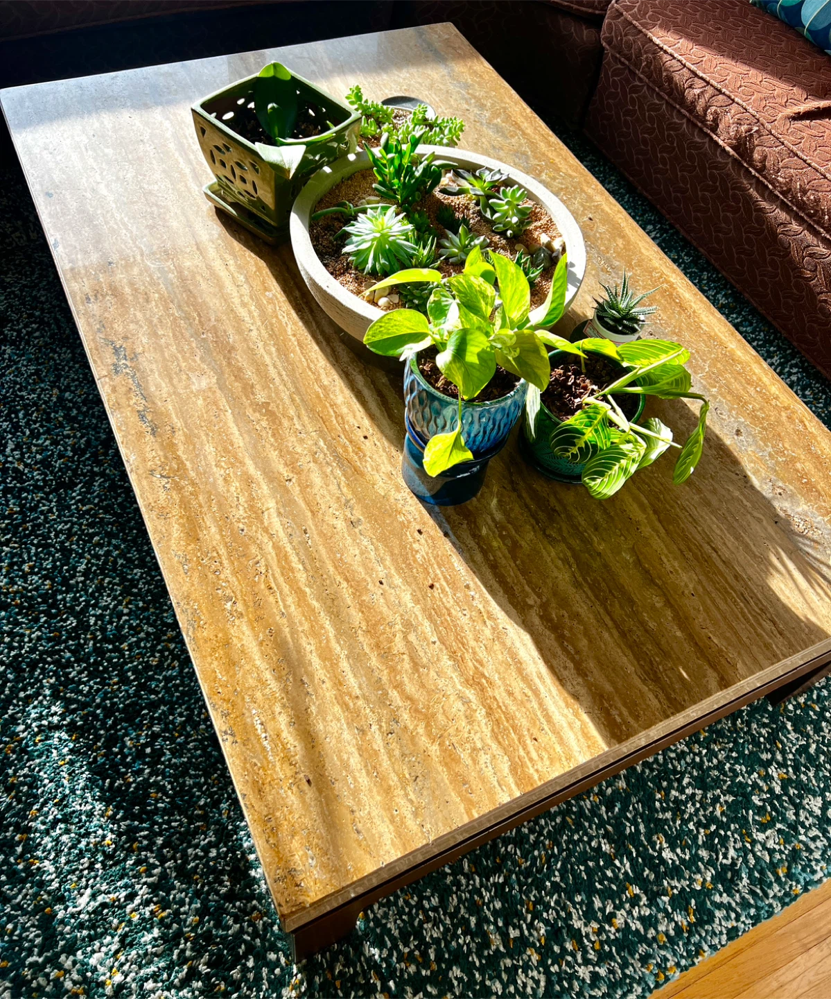 Solid Marble Coffee Table | Statement Luxury Piece - photo 2