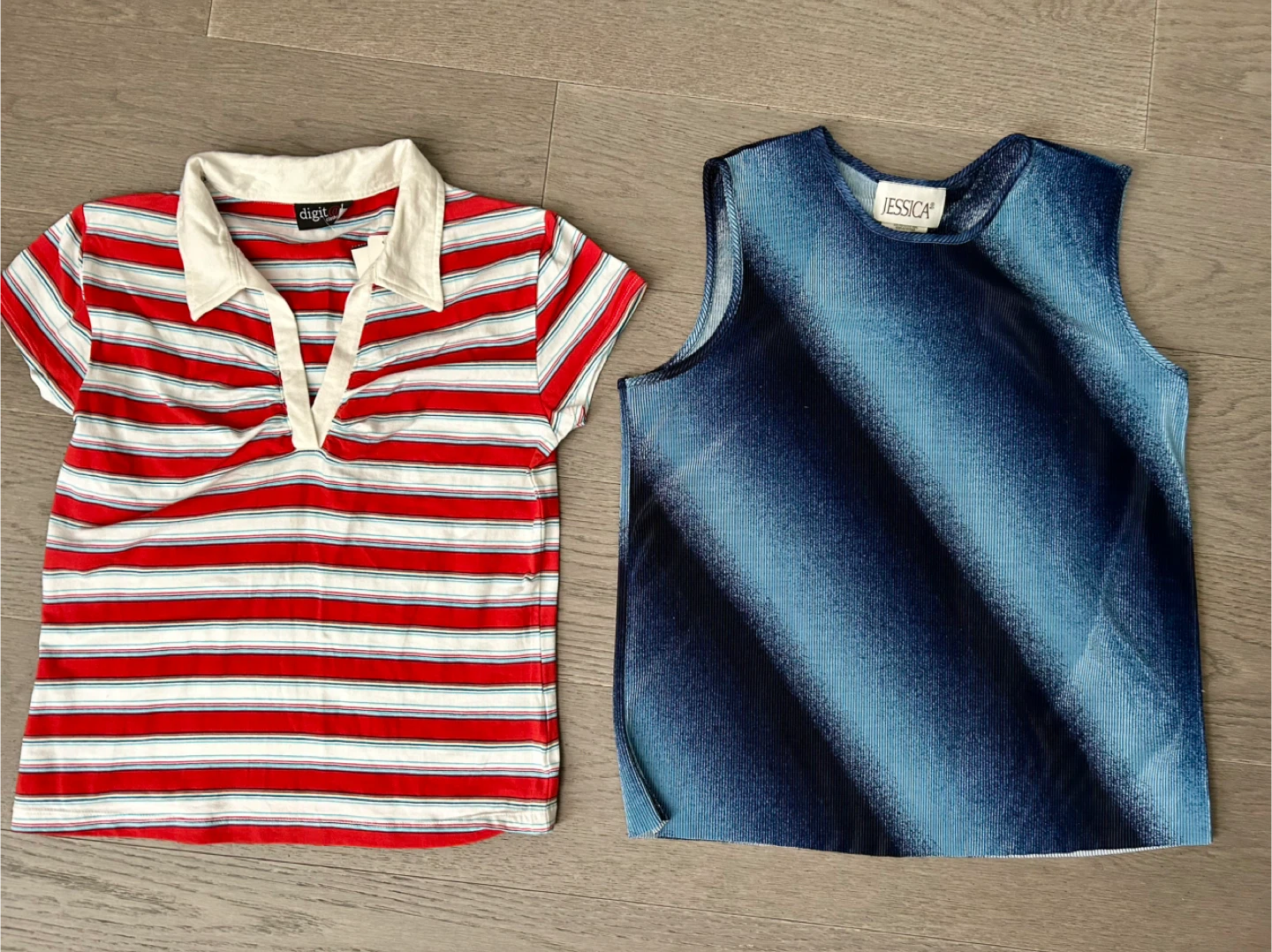 Ladies Summer Tops, Never Worn, size large, lot of 2