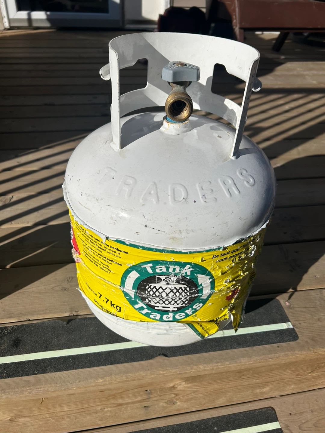 20 Lb propane tank / empty