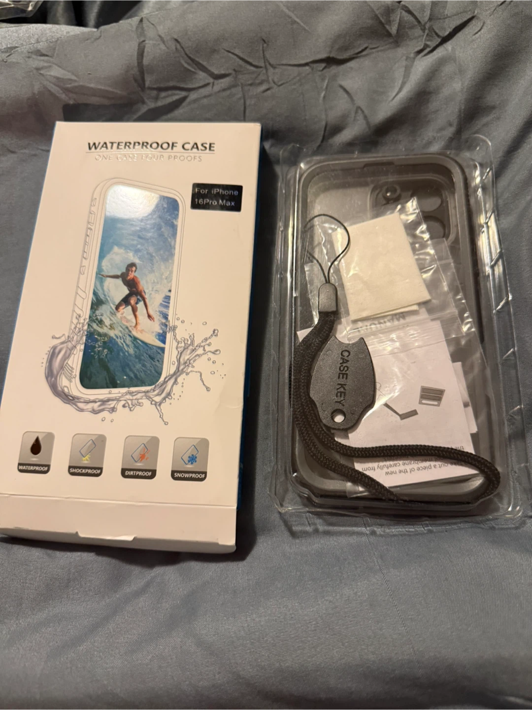 Waterproof Case for iPhone 16Pro Max