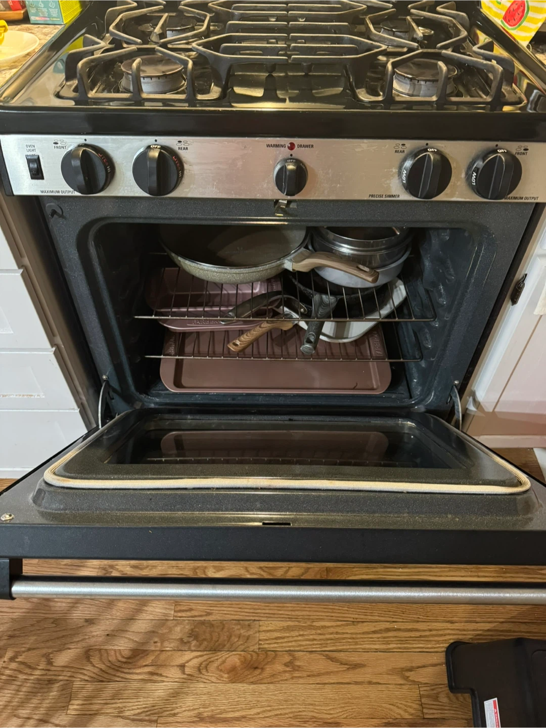 GE Profile Gas Range Oven - photo 3