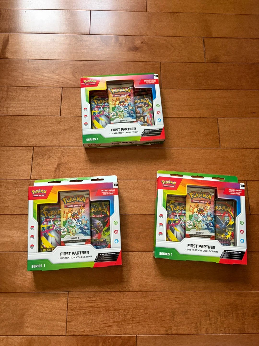 Pokemon First Partner Illustration Collection, (1 Box)