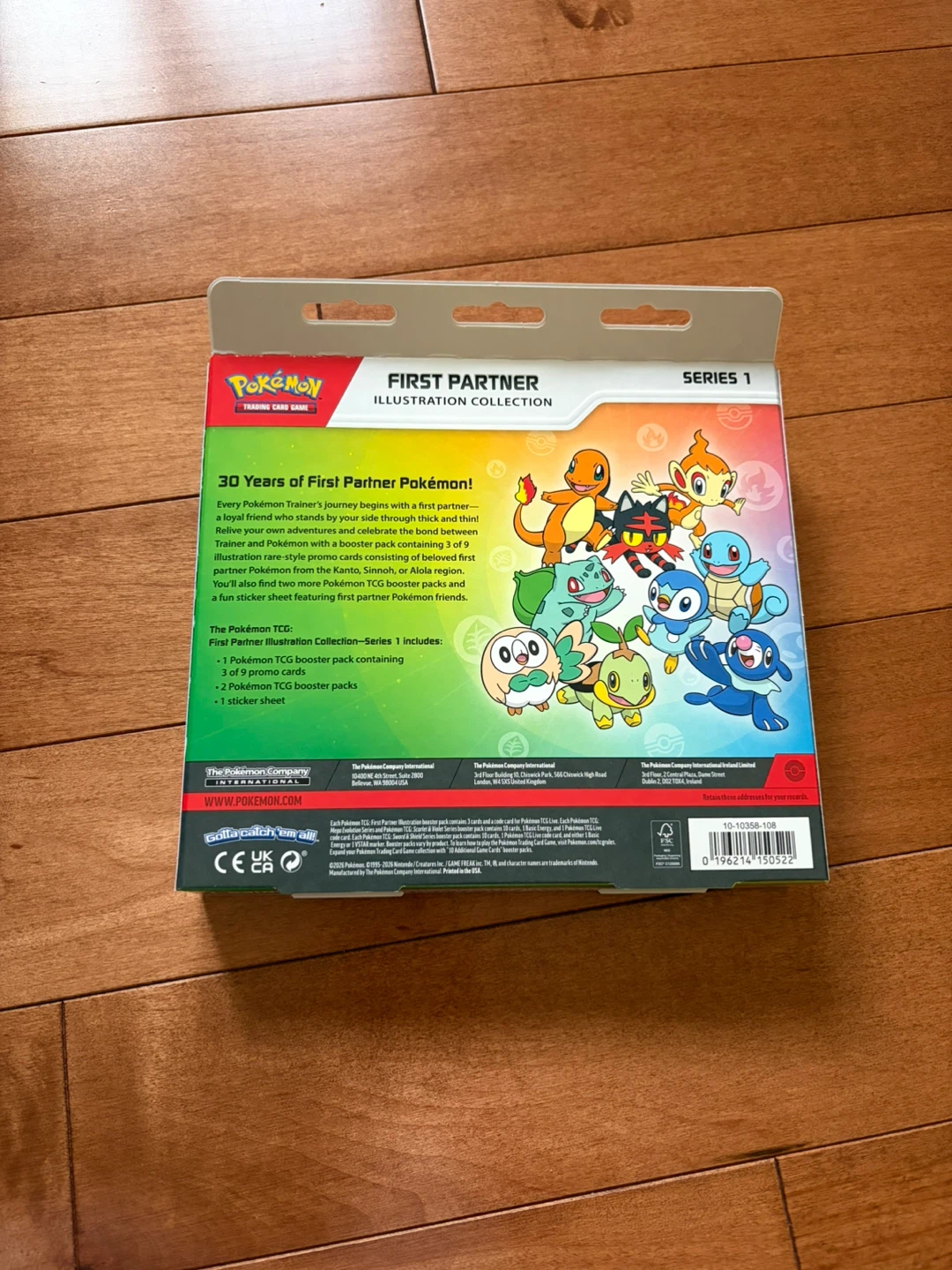 Pokemon First Partner Illustration Collection, (1 Box) - photo 3