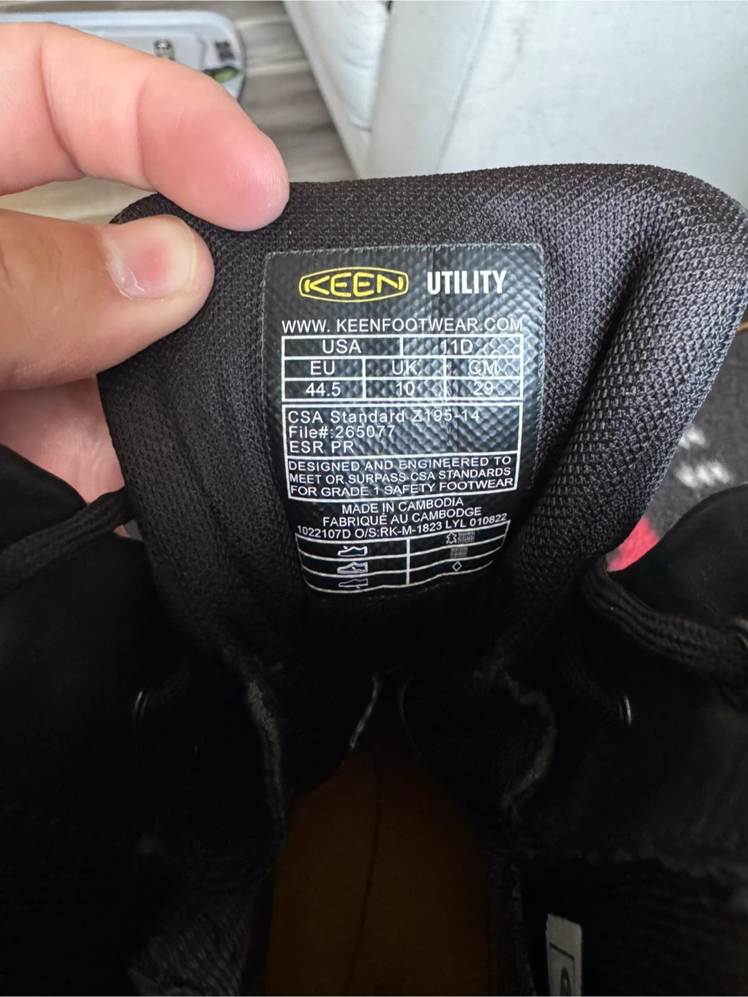 KEEN Utility Black Work Boots - photo 3
