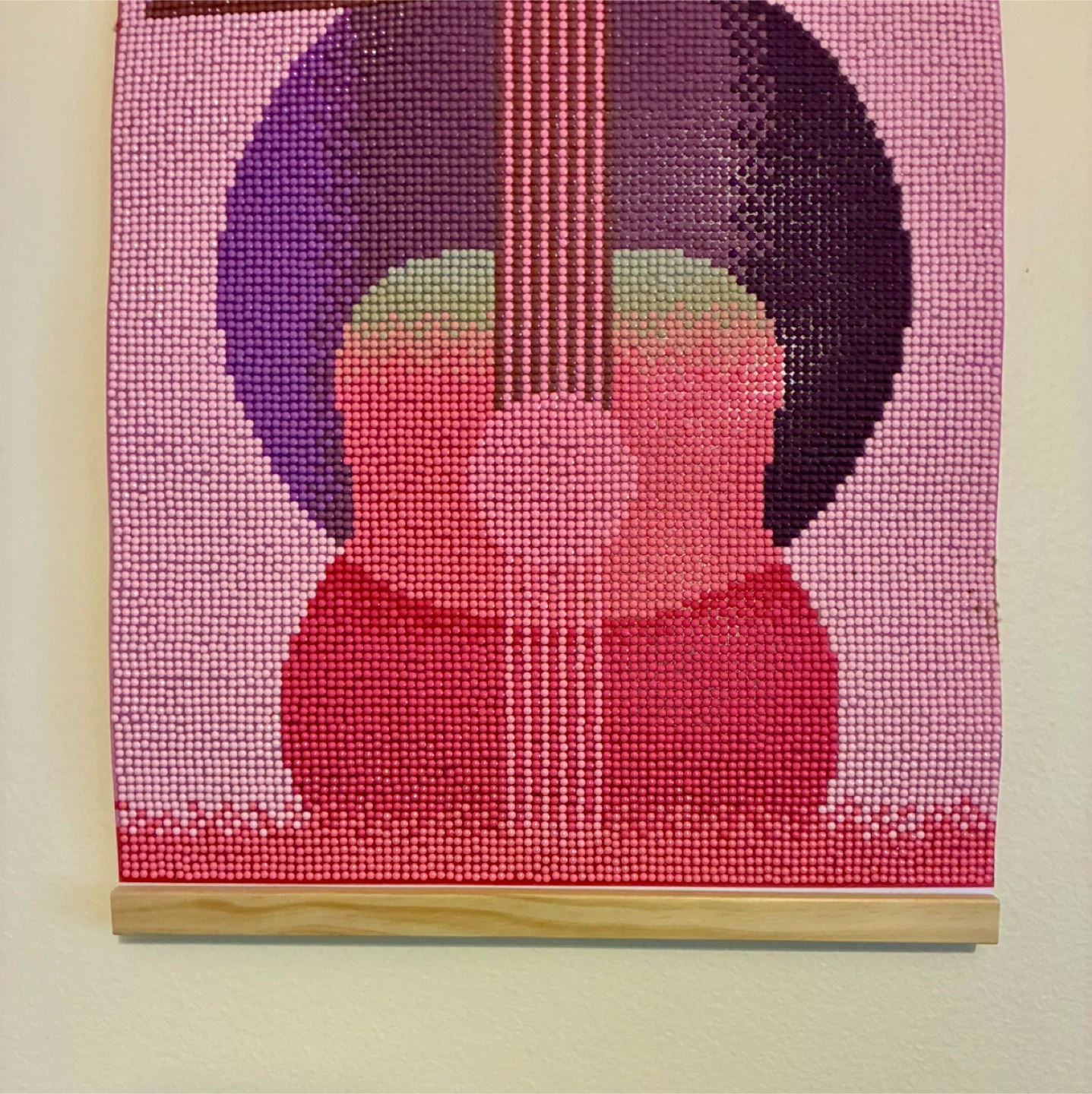 Beaded Wall Art - Guitar Design - photo 3