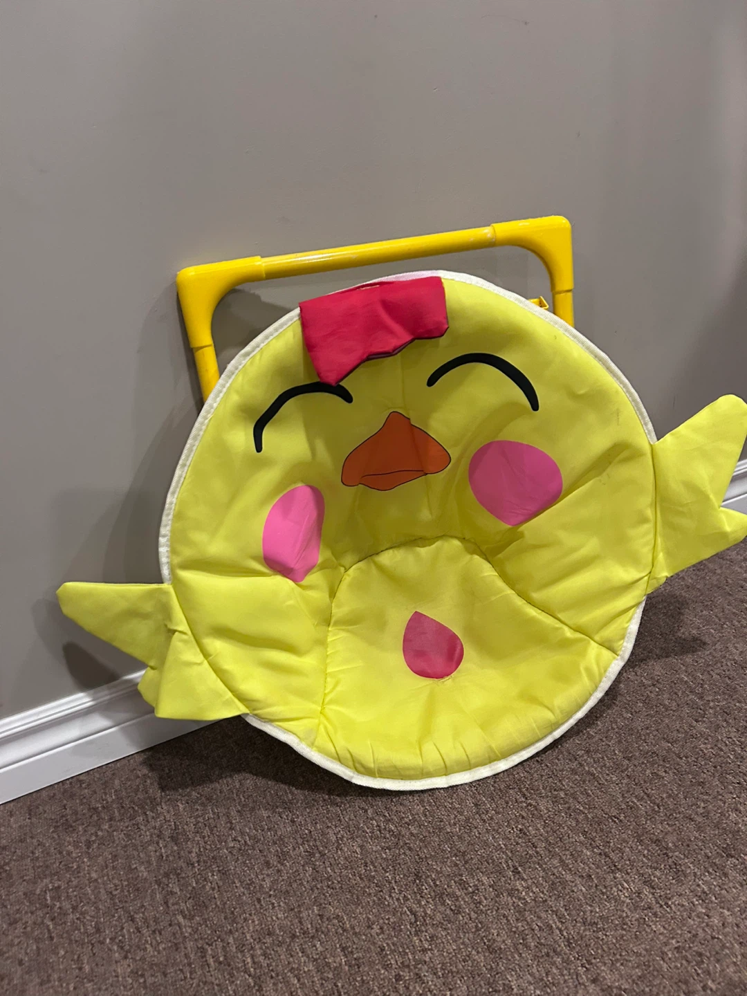 Yellow Chick Folding Kids Chair - photo 2