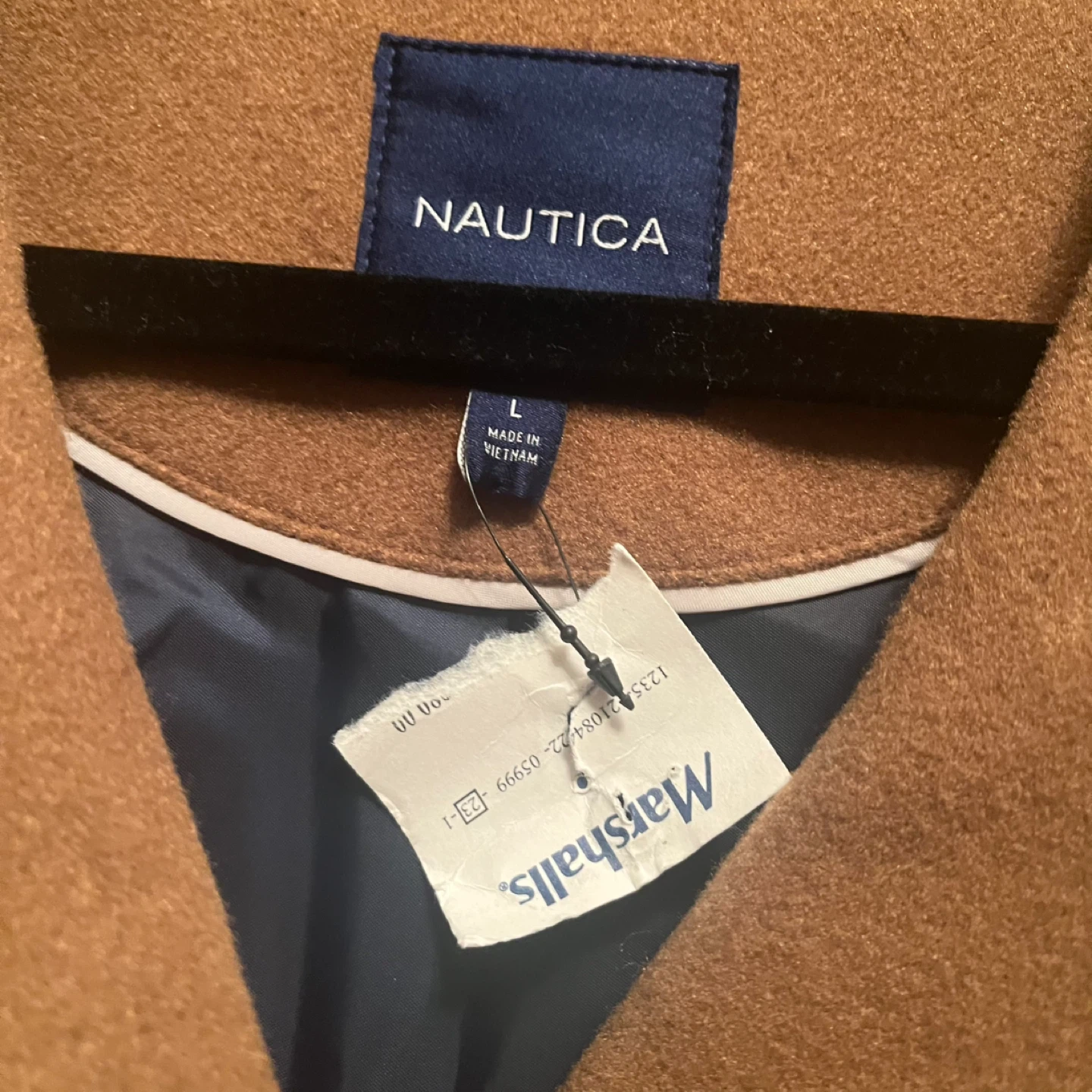 Nautica Women's Camel Peacoat Size L - photo 3