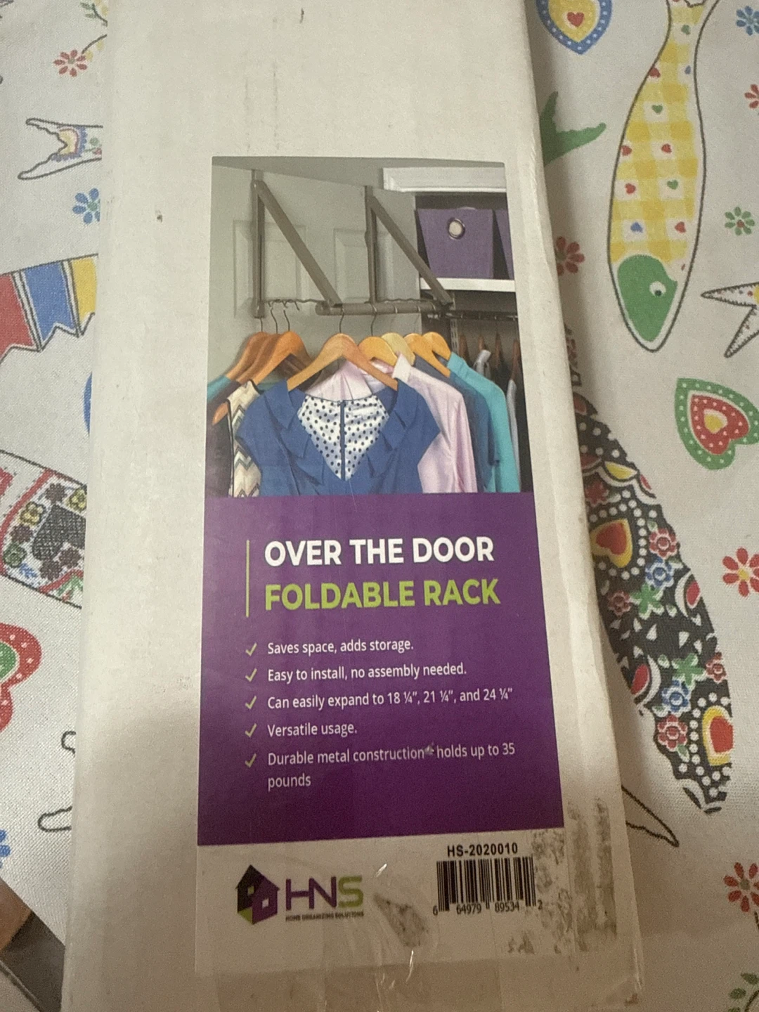HNS Over the Door Foldable Rack