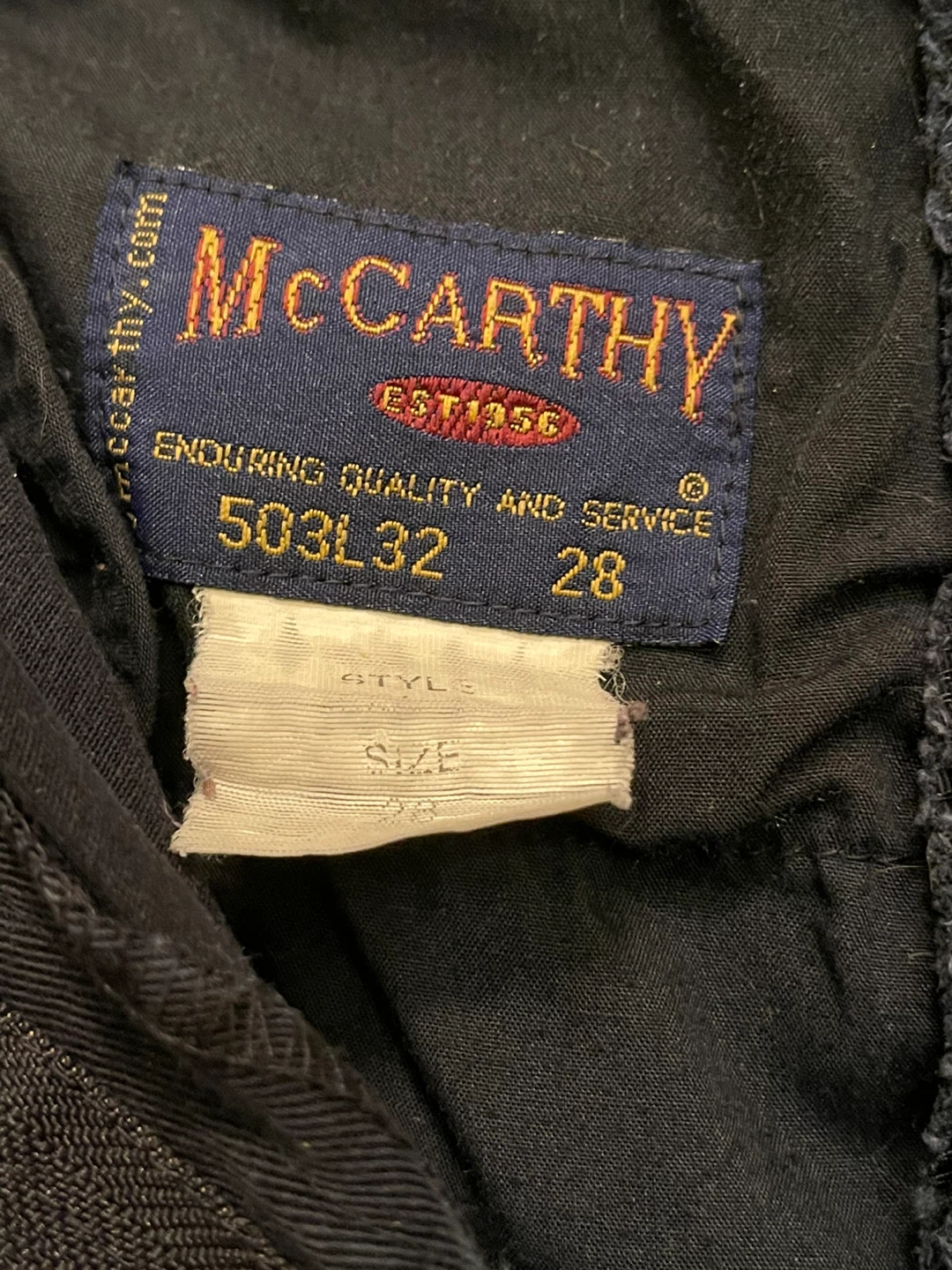 McCarthy Pants size 28x30 - photo 4