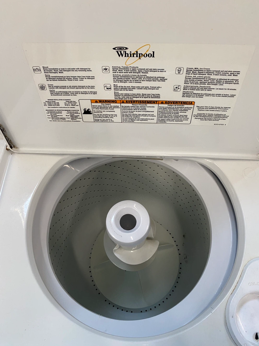 Super Capacity Whirlpool Washer - photo 2