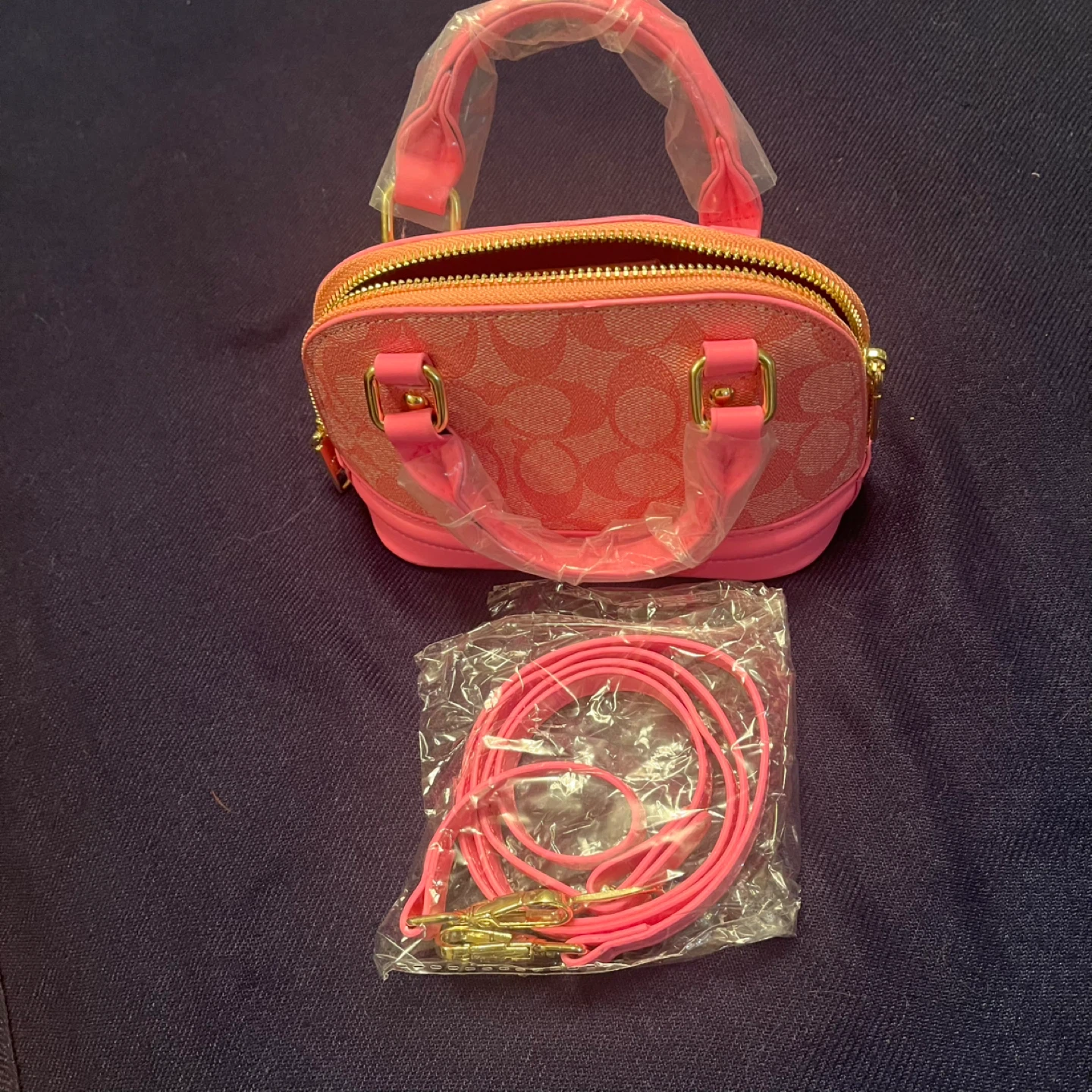 Pink Peanuts Mini Alma Handbag - photo 3
