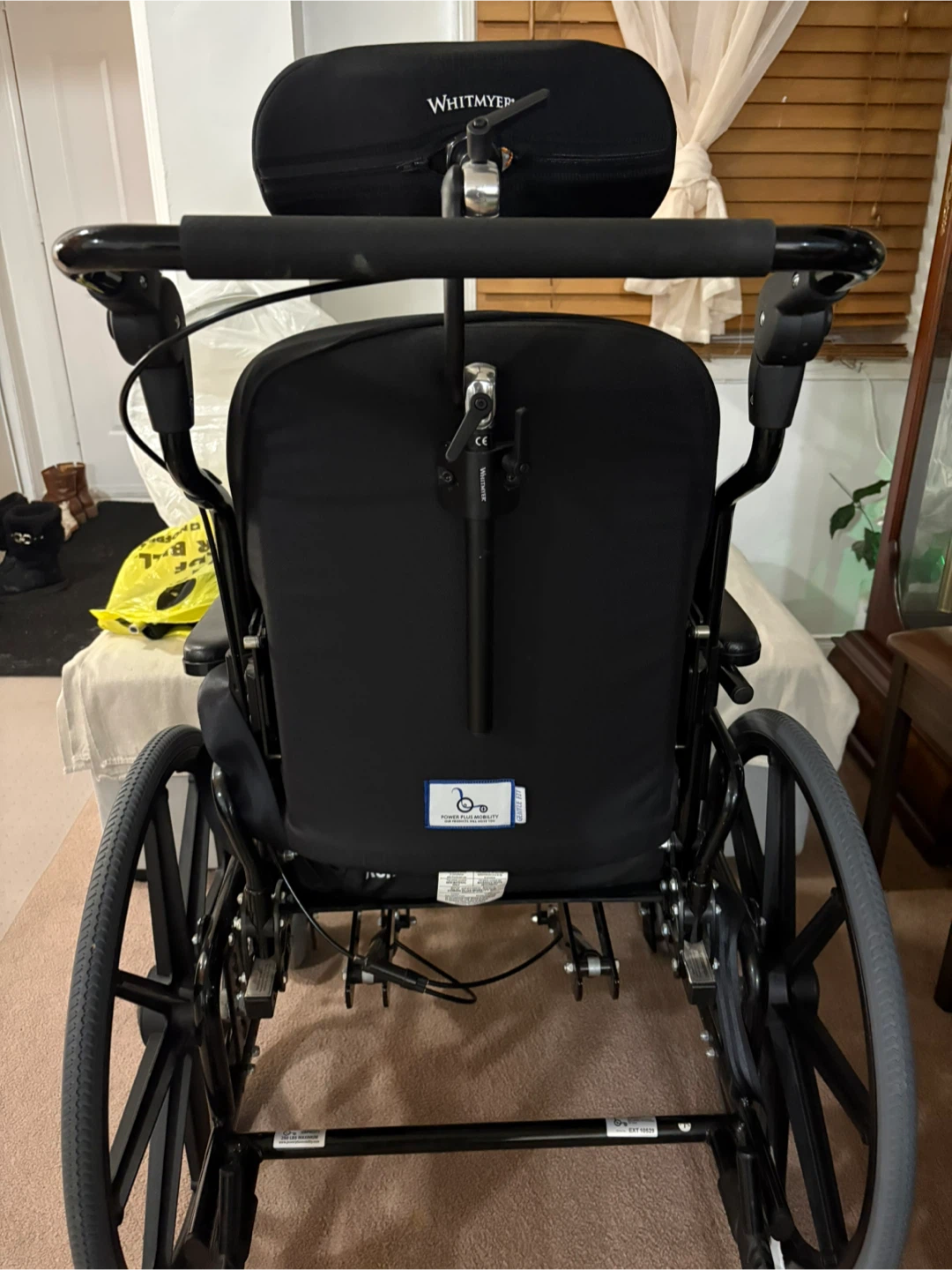 Whitmeyer Wheelchair with Headrest - photo 3