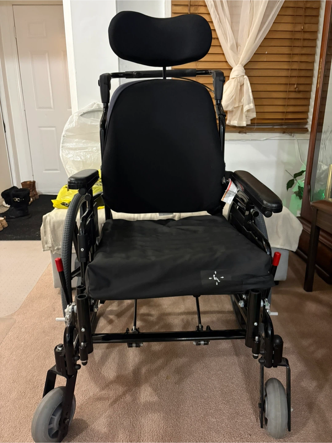 Whitmeyer Wheelchair with Headrest