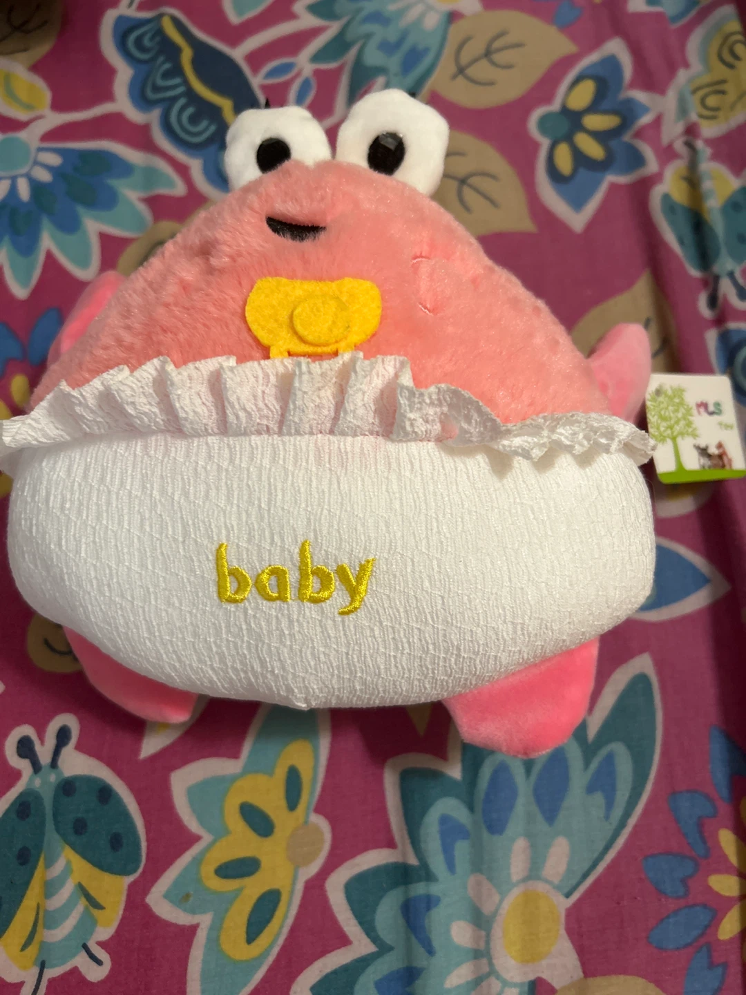 Pink Plush Baby Toy