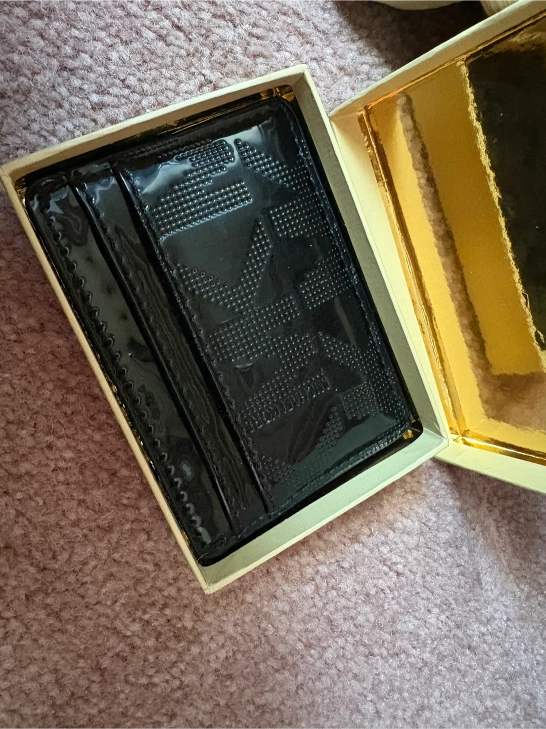 Michael Kors Black Patent Leather Card Holder - photo 2