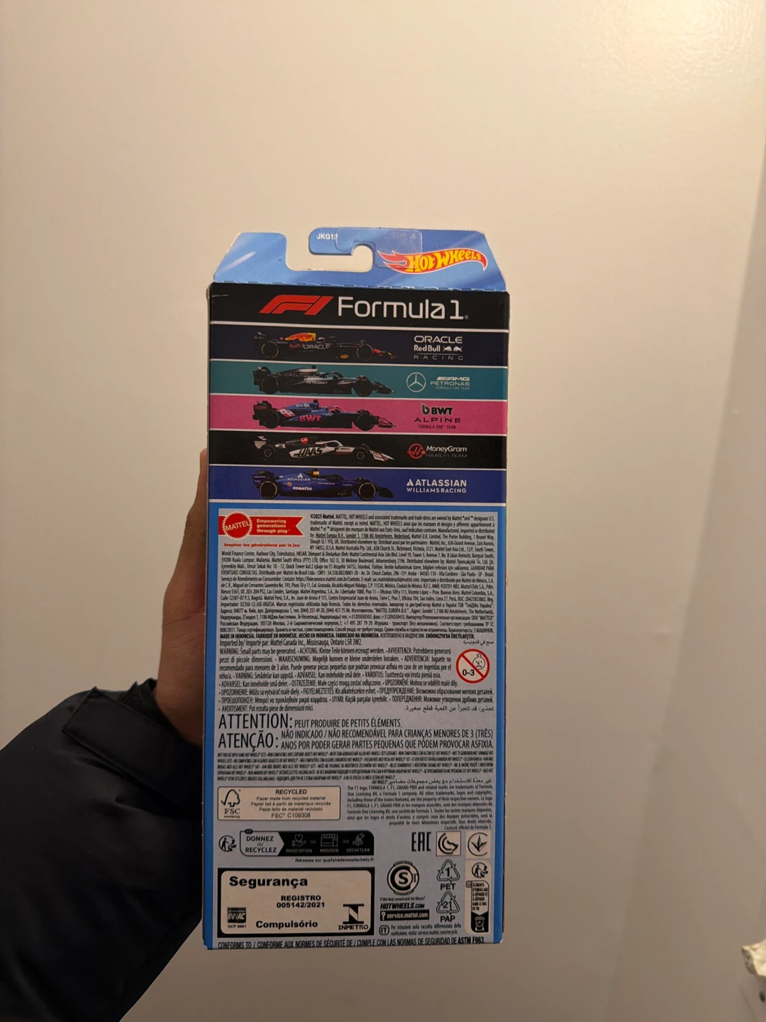 Hot Wheels Formula 1 5-Car Gift Pack - photo 3