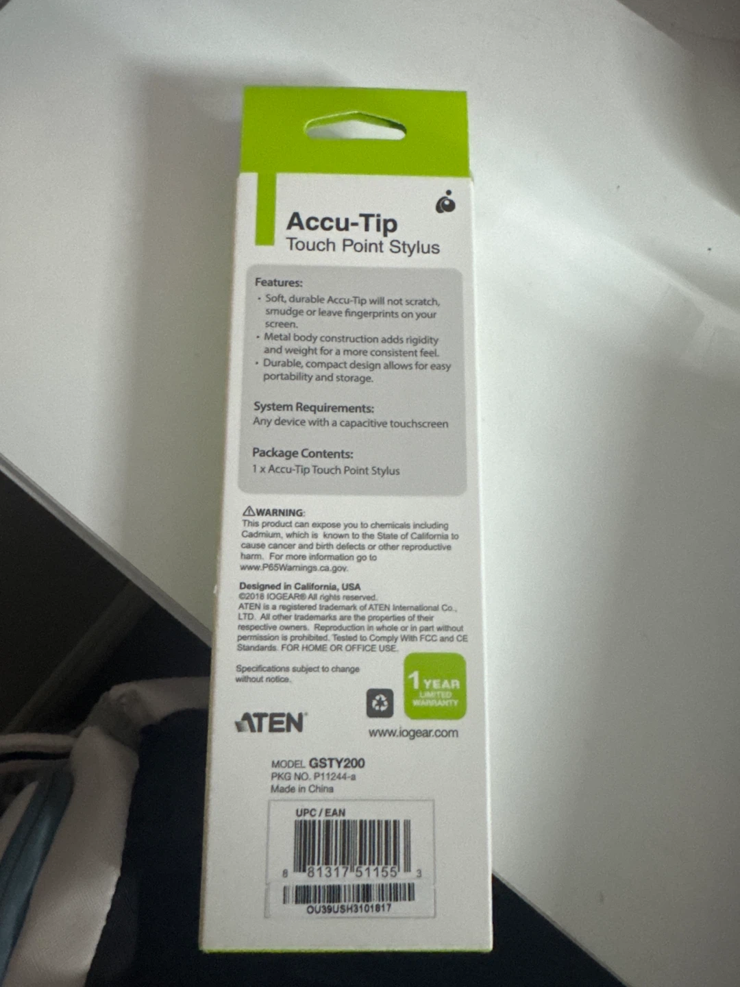 IOGEAR Accu-Tip Touch Point Stylus GSTY200 - photo 5