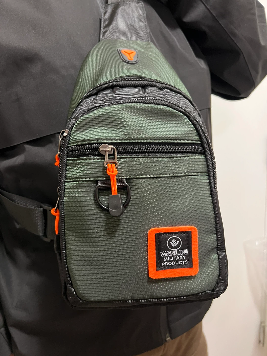 WANLIFEU Military Products Sling Bag - Green