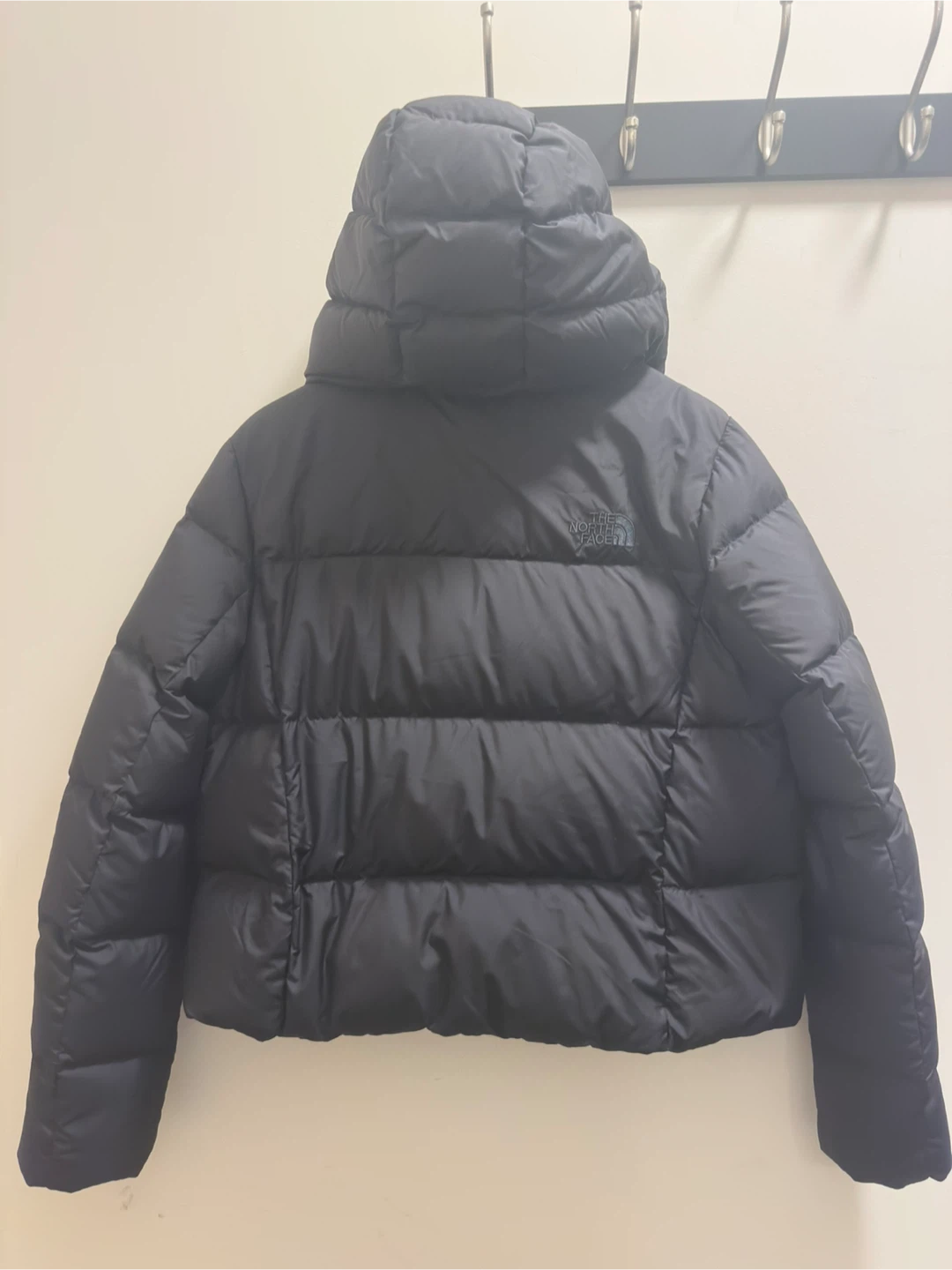 The North Face Dealio 550 Fill Power Crop Hooded Down Jacket - photo 4