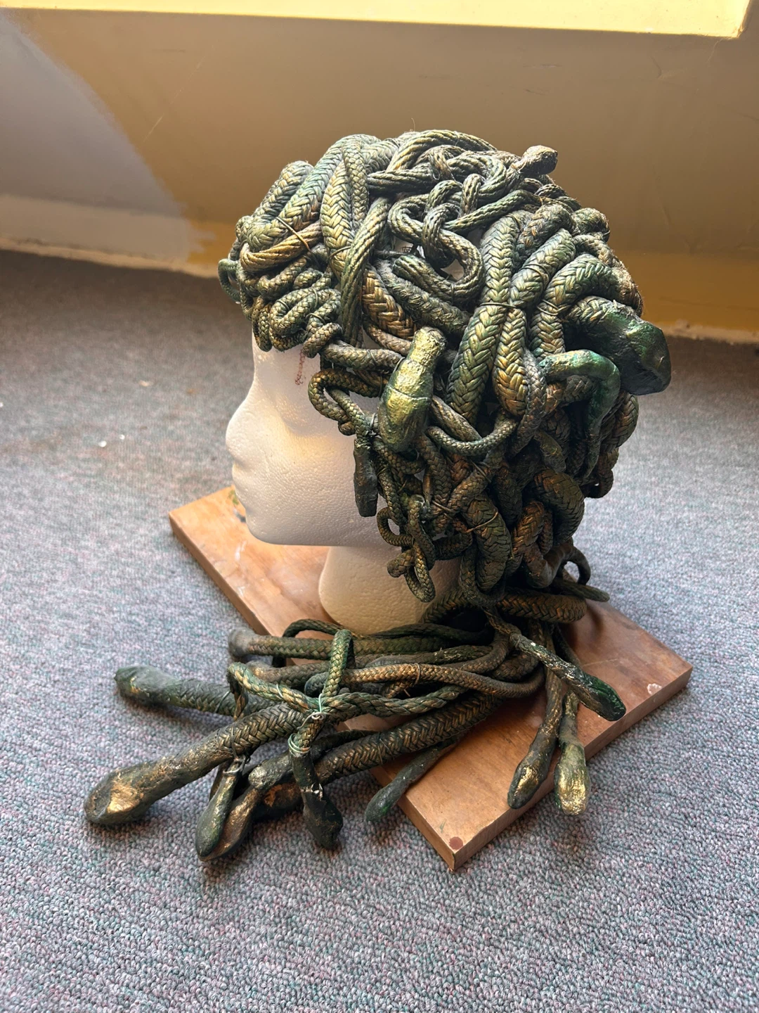Medusa Snake Wig Costume Prop - photo 2