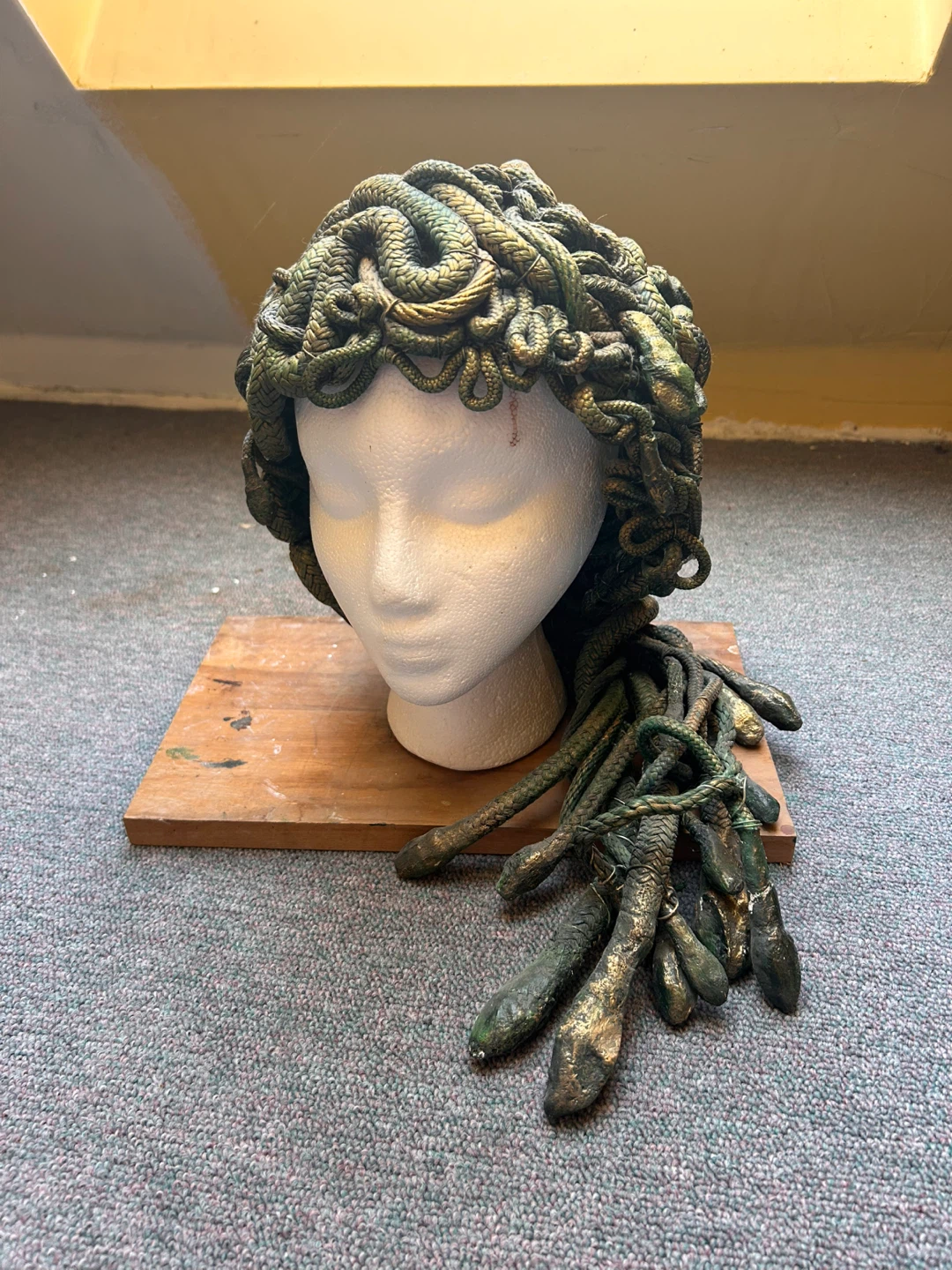 Medusa Snake Wig Costume Prop