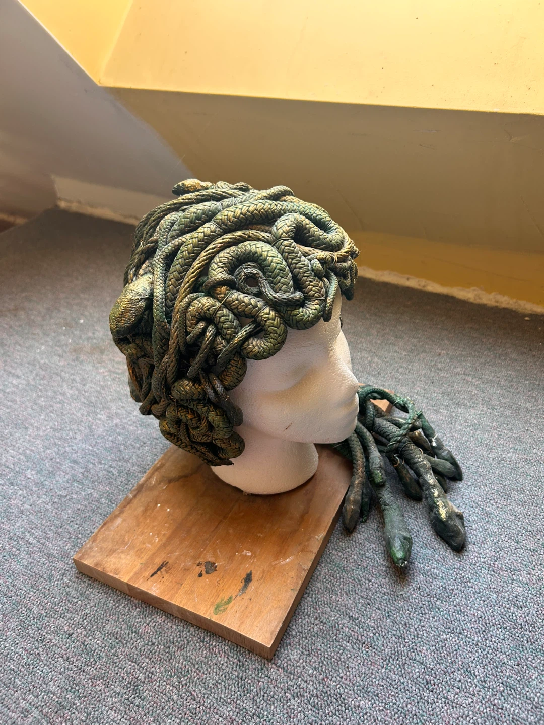 Medusa Snake Wig Costume Prop - photo 3