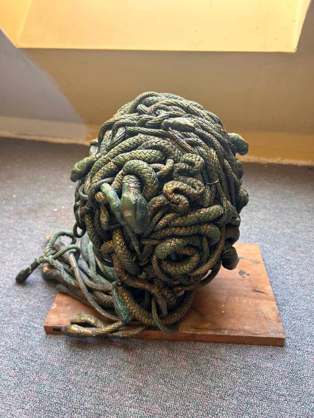 Medusa Snake Wig Costume Prop - photo 4