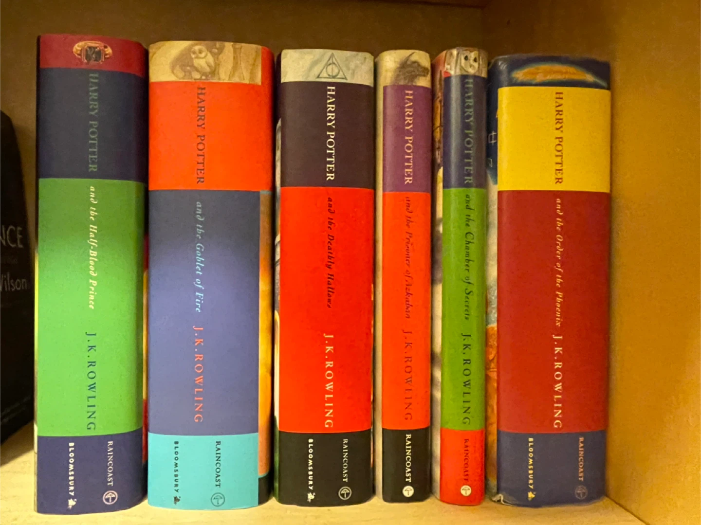 Harry Potter Book Set by J.K. Rowling