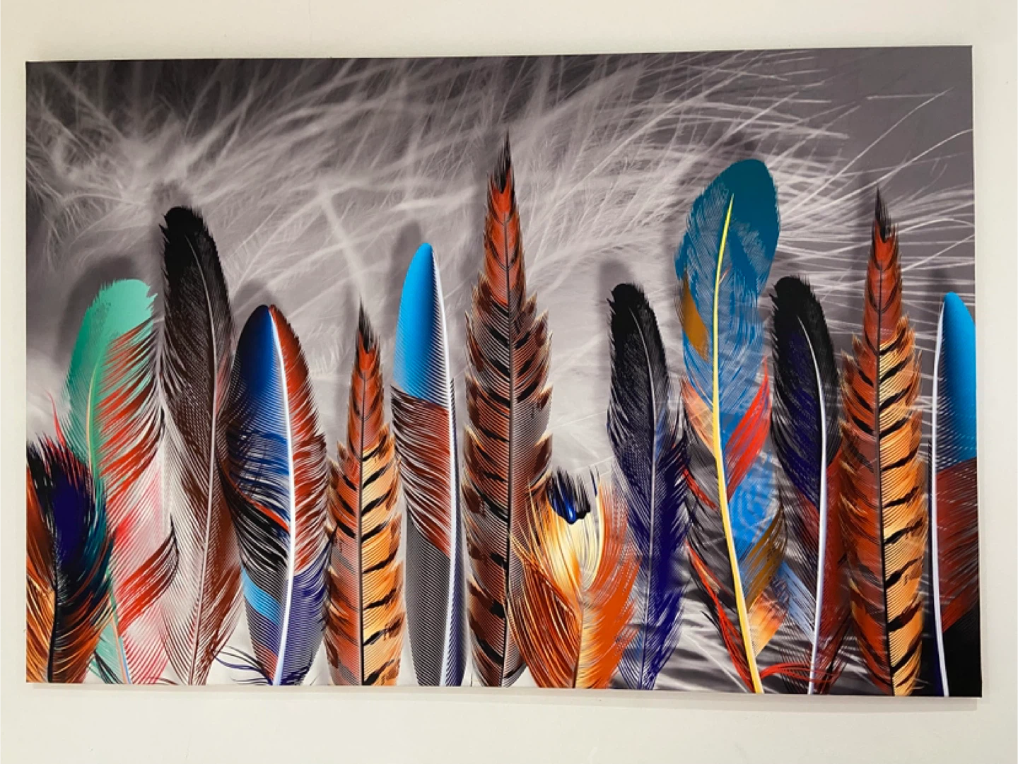 Canvas Wall Art - Feathers and Tree of Life - photo 3