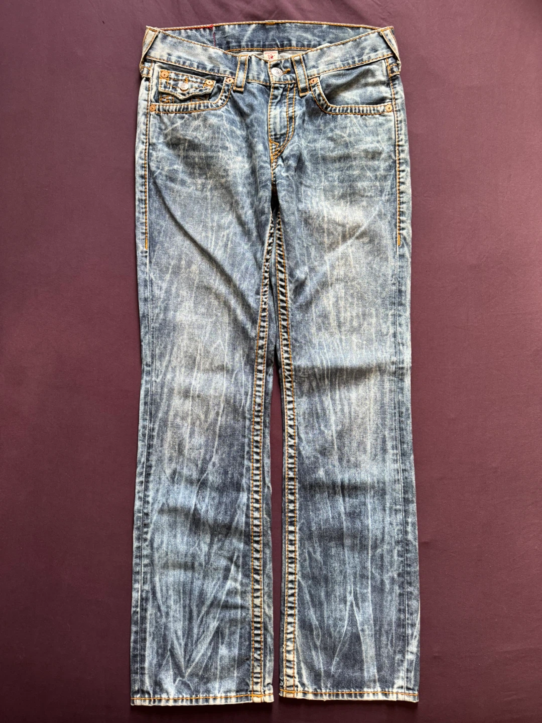 Men’s True Religion Jeans Big T Ricky Relaxed Straight Fit - photo 3