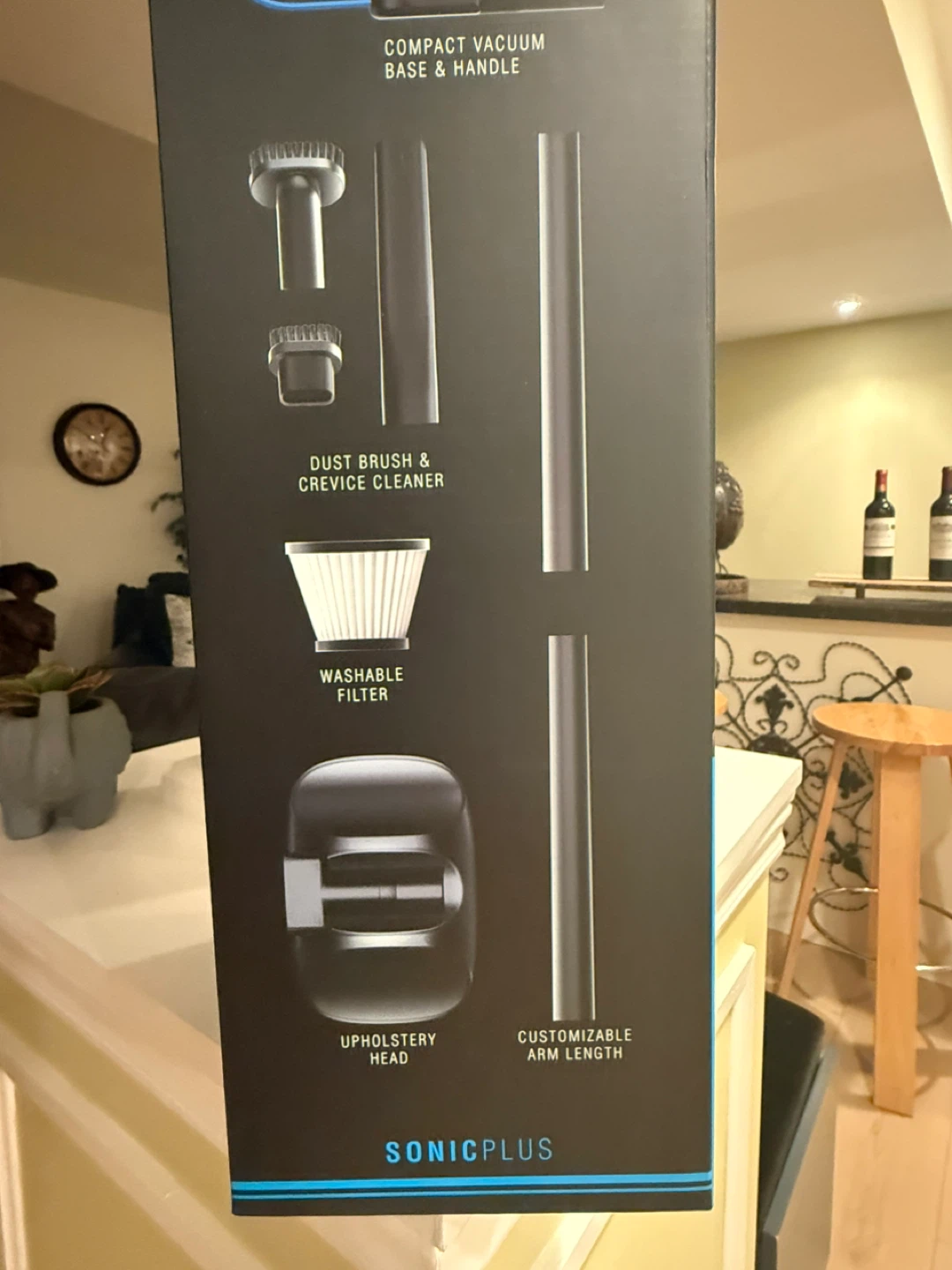 Brookstone SONICPLUS 4-in-1 Cordless Vacuum - photo 3