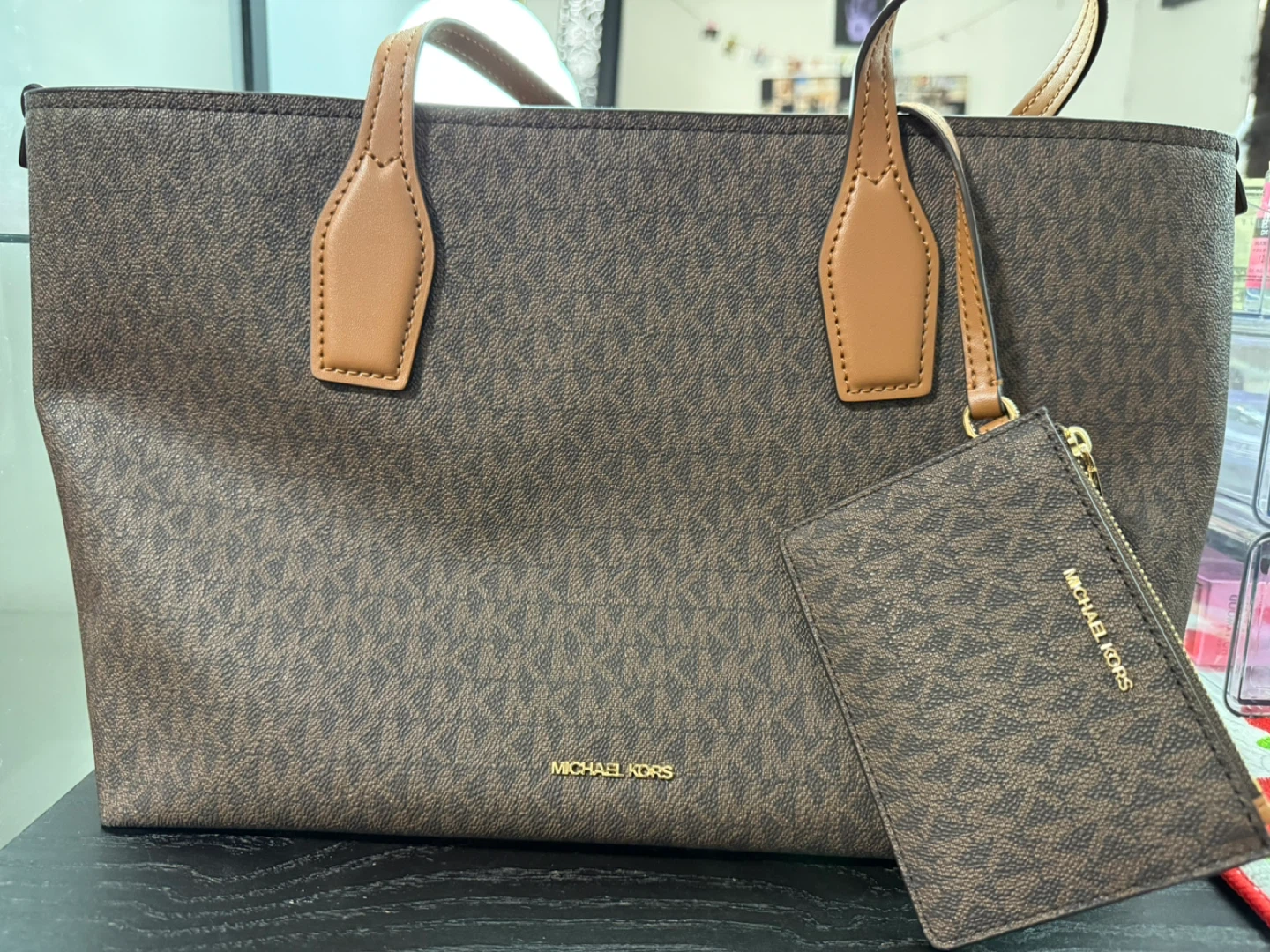Michael Kors Tote Bag with Card Holder - photo 2