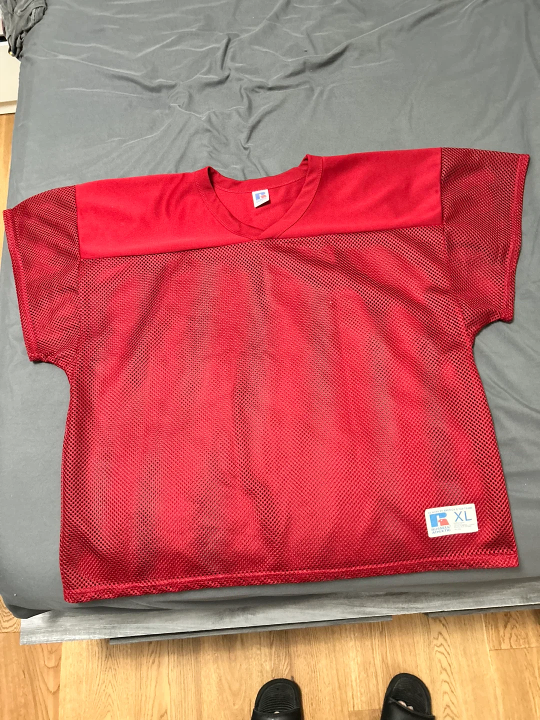 Russell Athletic Red Mesh Jersey Size XL