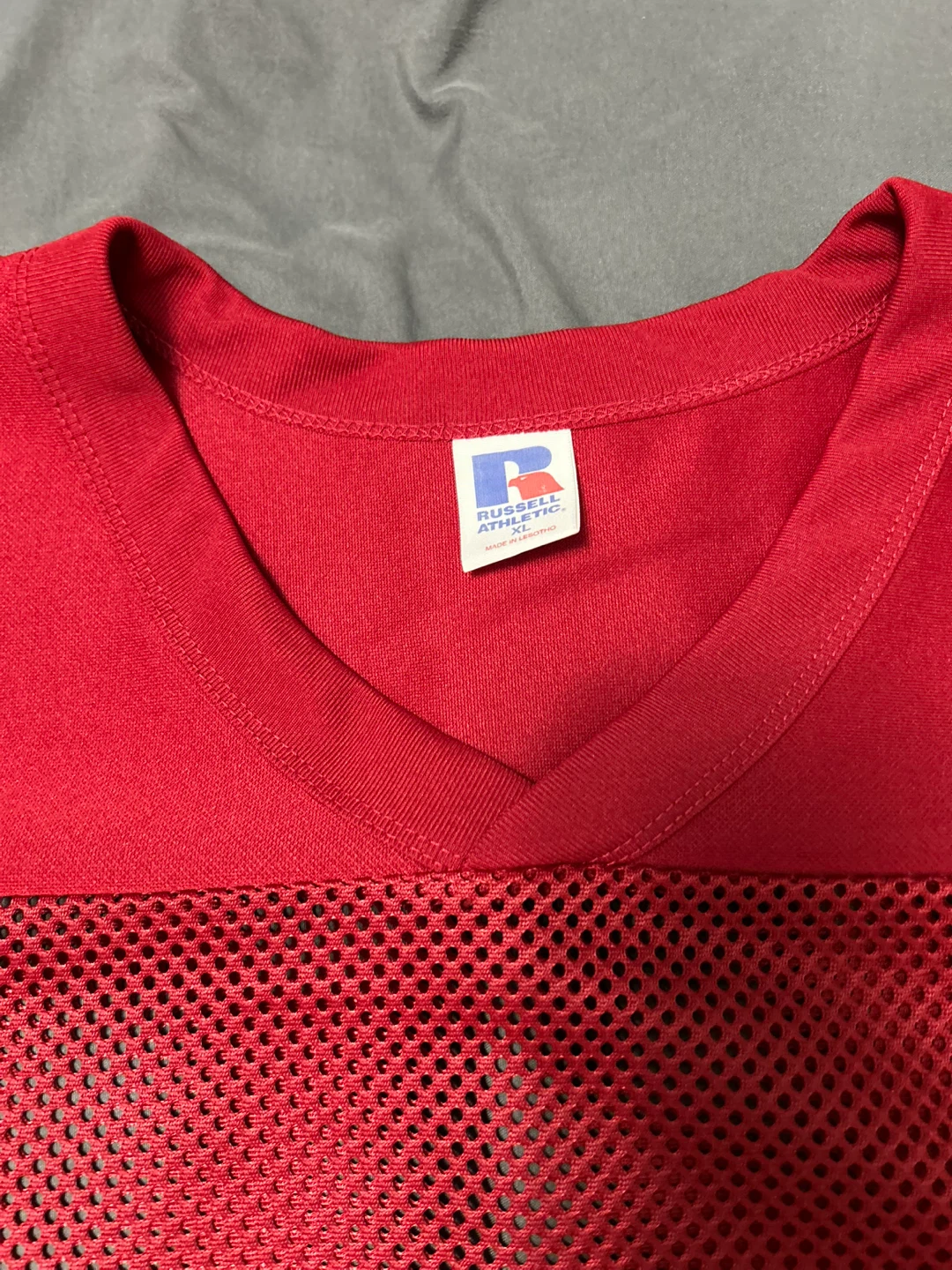 Russell Athletic Red Mesh Jersey Size XL - photo 3