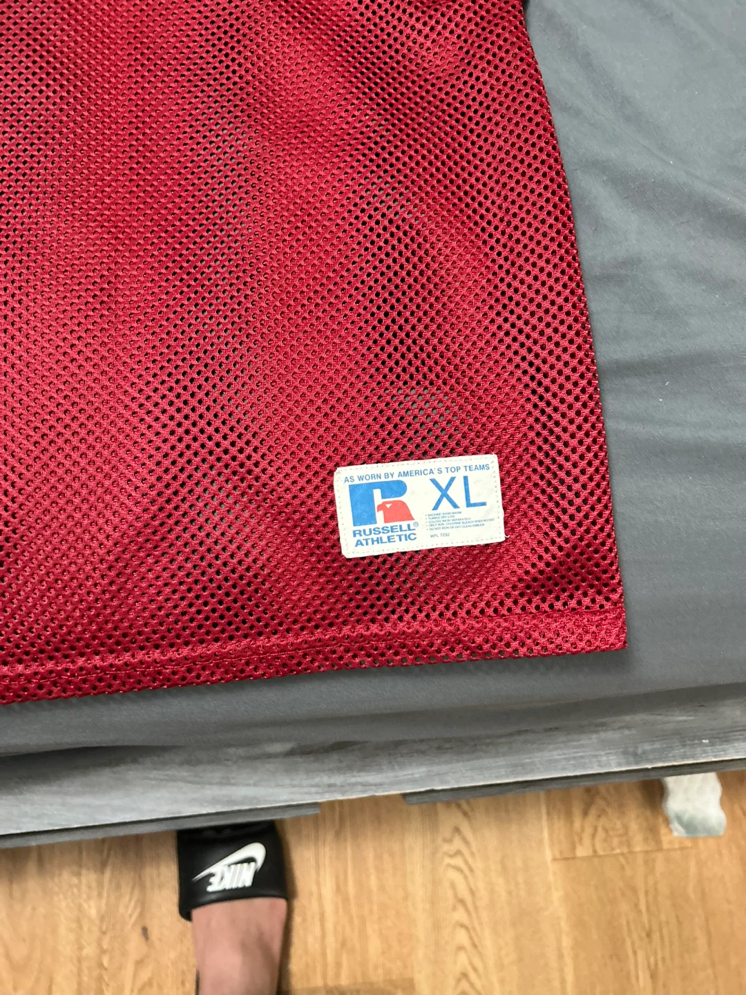 Russell Athletic Red Mesh Jersey Size XL - photo 2