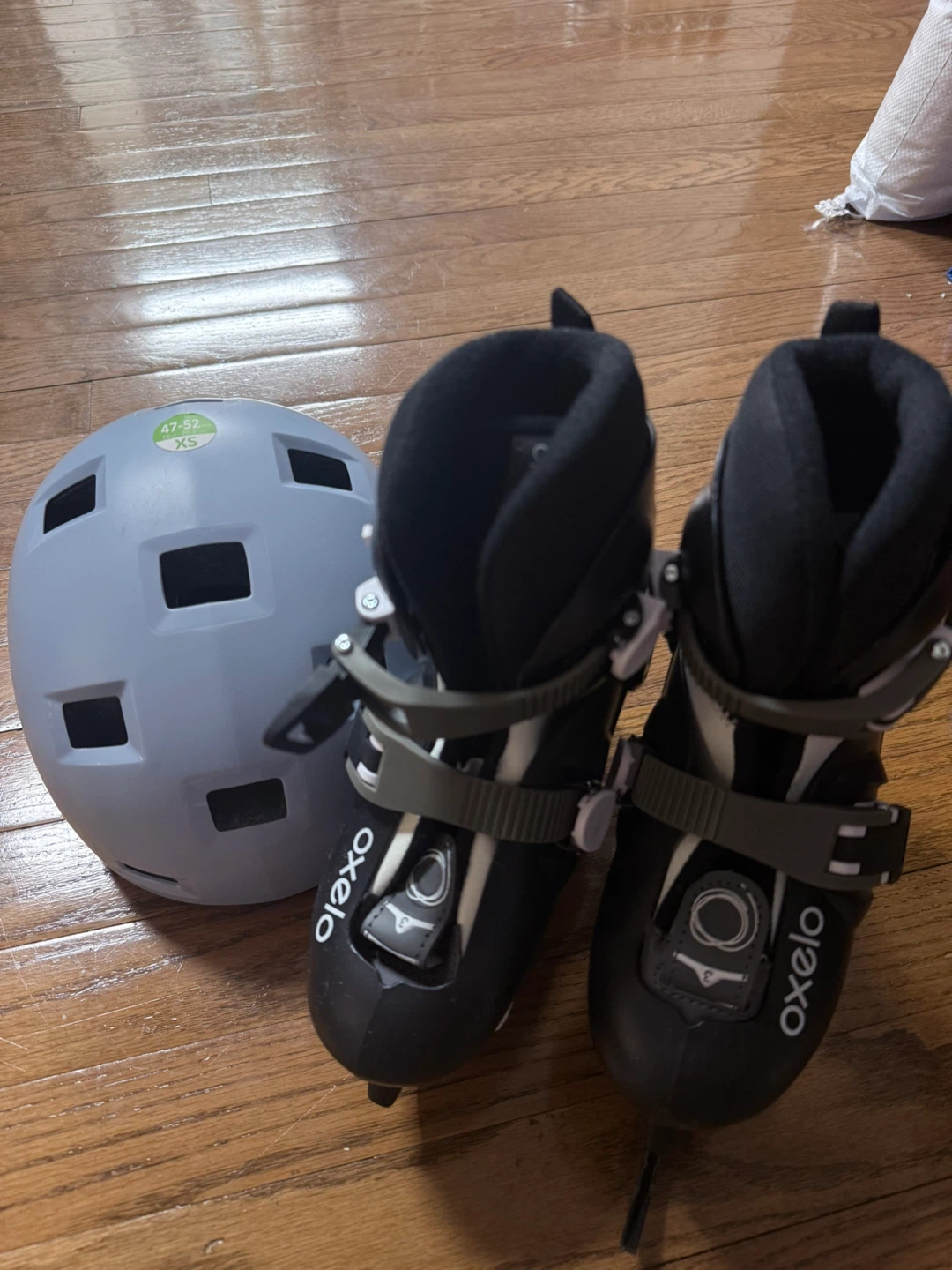 Oxelo Inline Skates & Decathlon Helmet