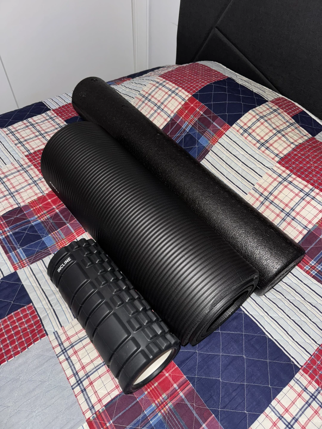 Yoga Mat + Foam Rollers